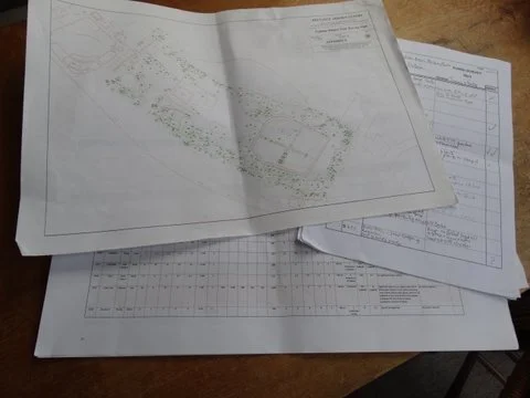 A collection of some of the tree surveyors charts