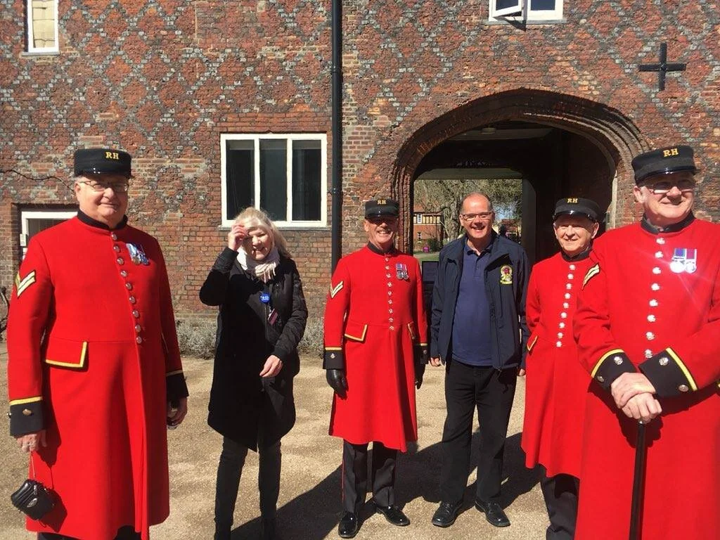 A tour with Veterans guided by Lee!