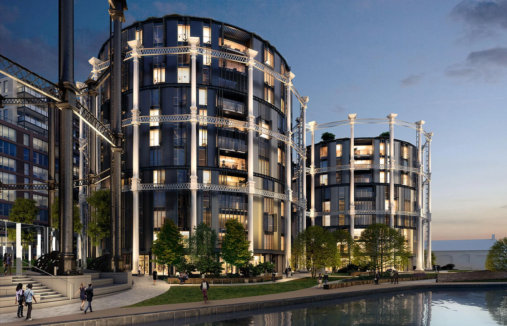 AIA UK Building Tour - Gasholders' Building
