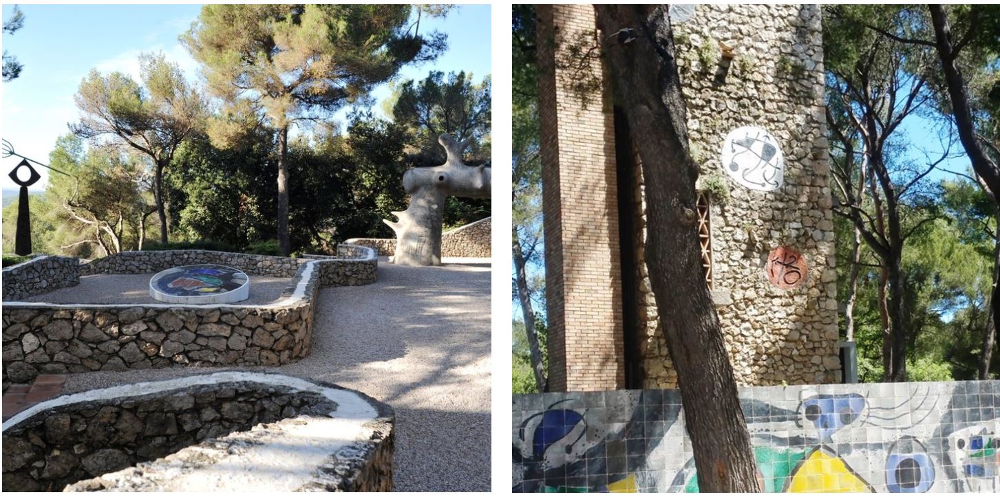 The Fondation Maeght and Labyrinth of Miró at– Photos: Lorraine King, AIA and Michael Lischer, FAIA