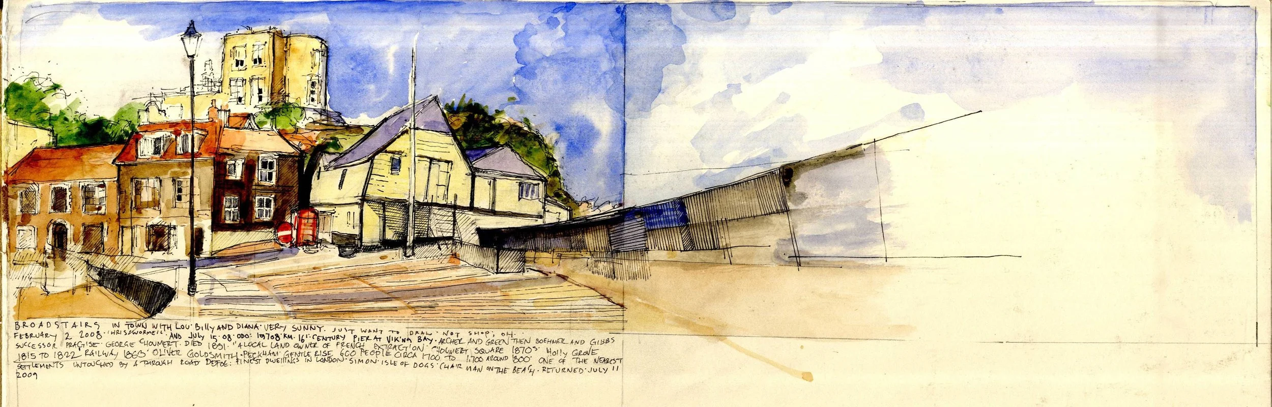 AIA UK Chapter Bike & Sketching Tour – Kent Coast