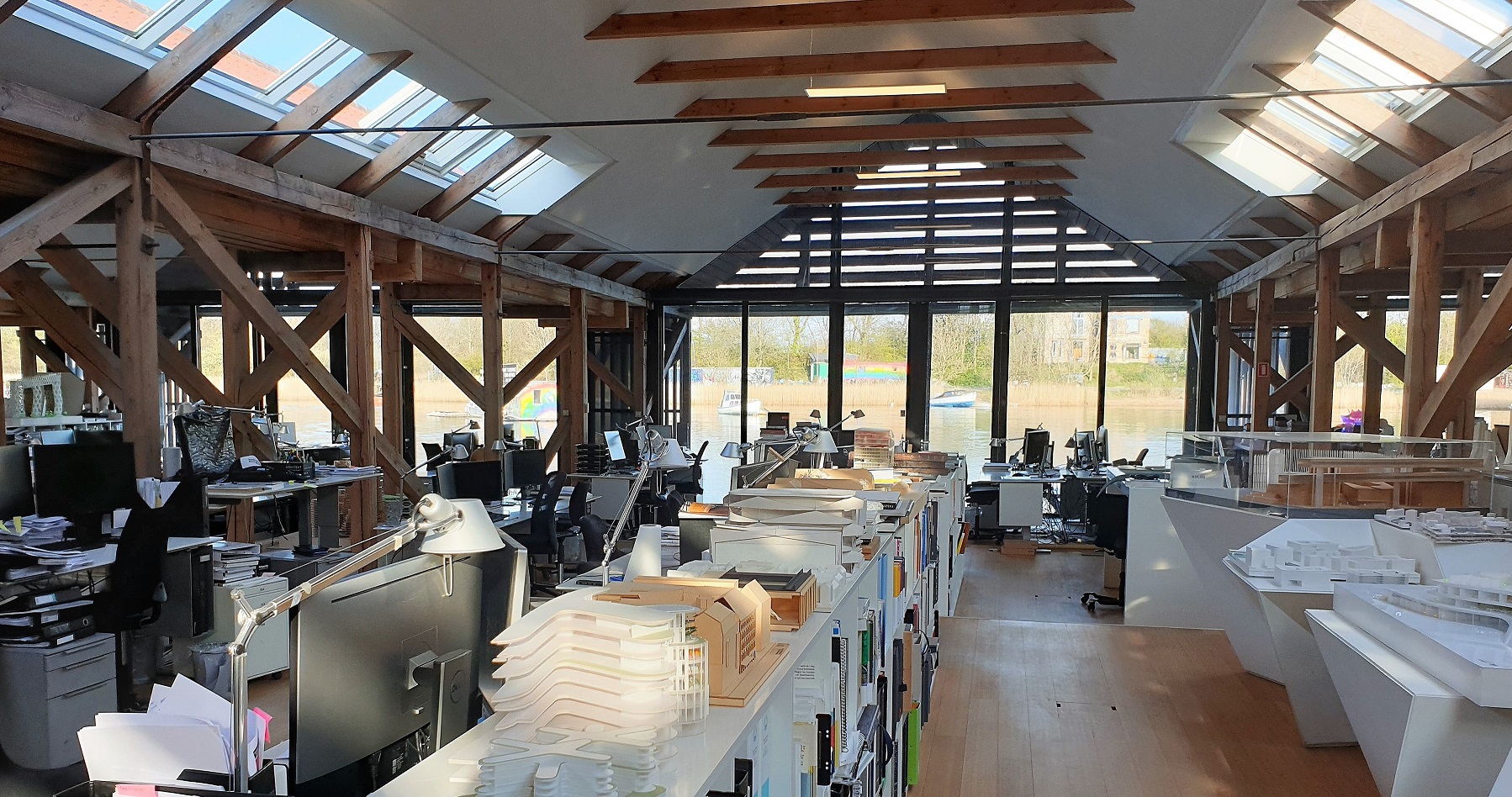 3XN’s Copenhagen Office complete with water dock… Photo Credit: L D King AIA
