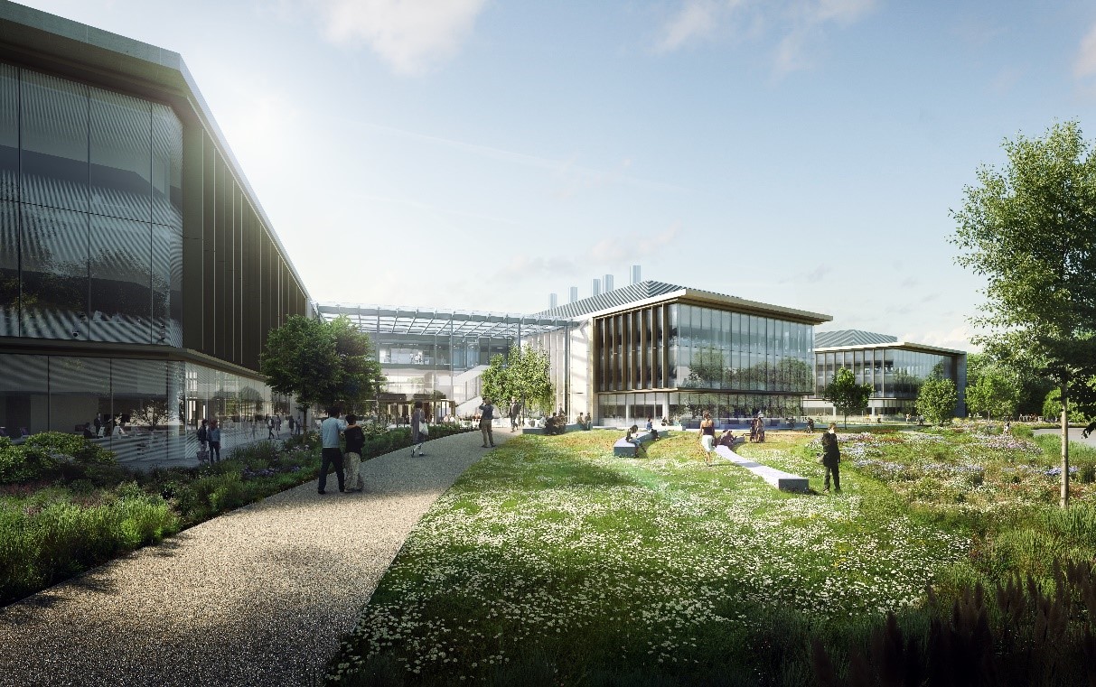 Gensler’s Illumina Array: Combines tenant wellbeing and workplace needs.