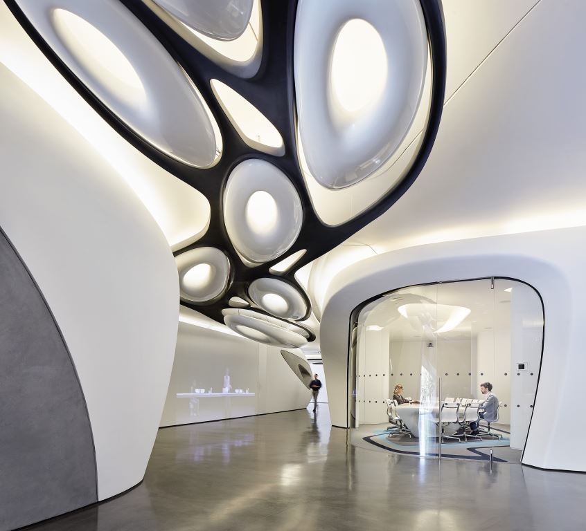 Guided Tour of Roca London Gallery with Zaha Hadid Architects/Zaha Hadid  Design — AIA UK