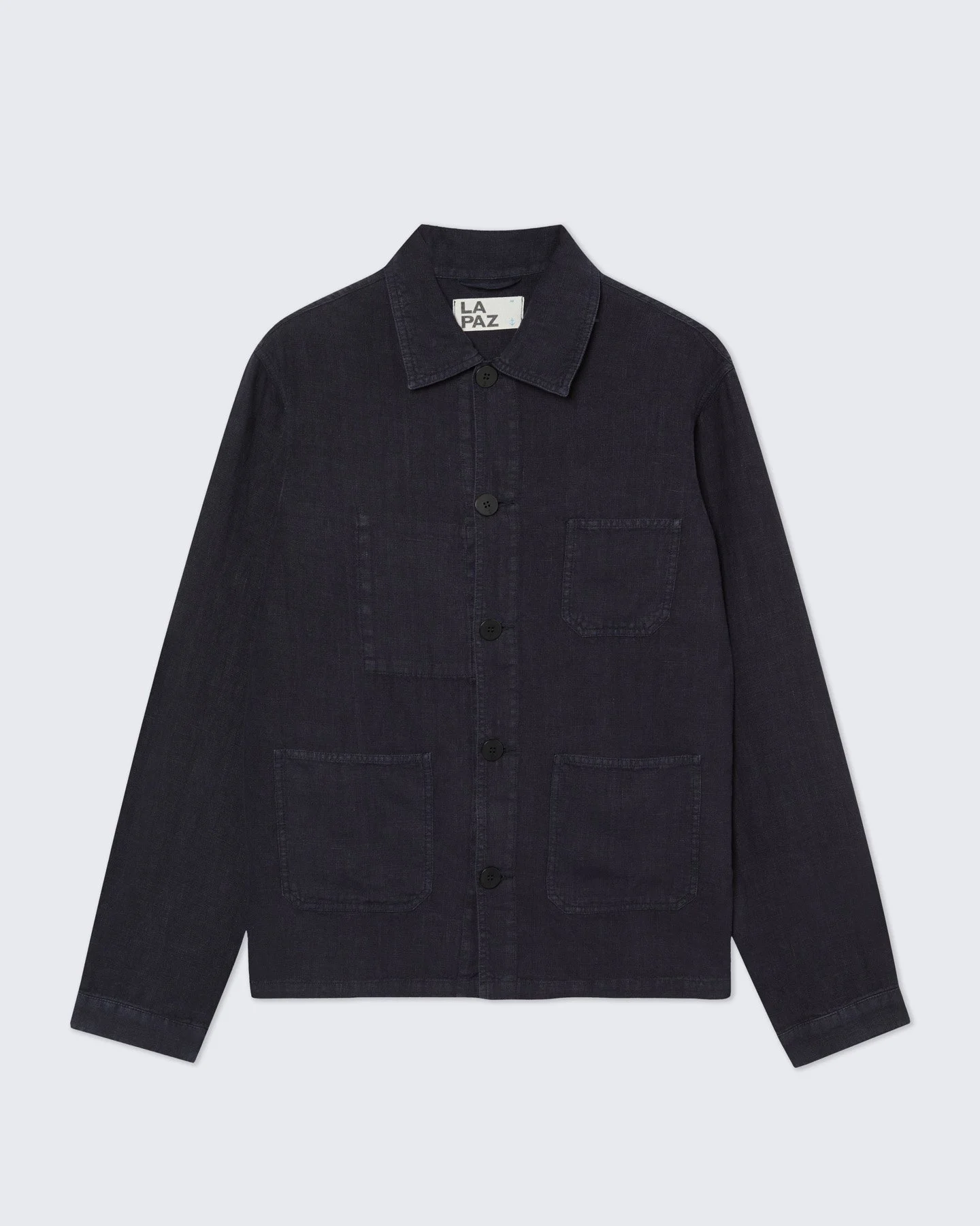 LAPAZ_SS26_BAPTISTA_DARK_NAVY_LINEN_1.jpg