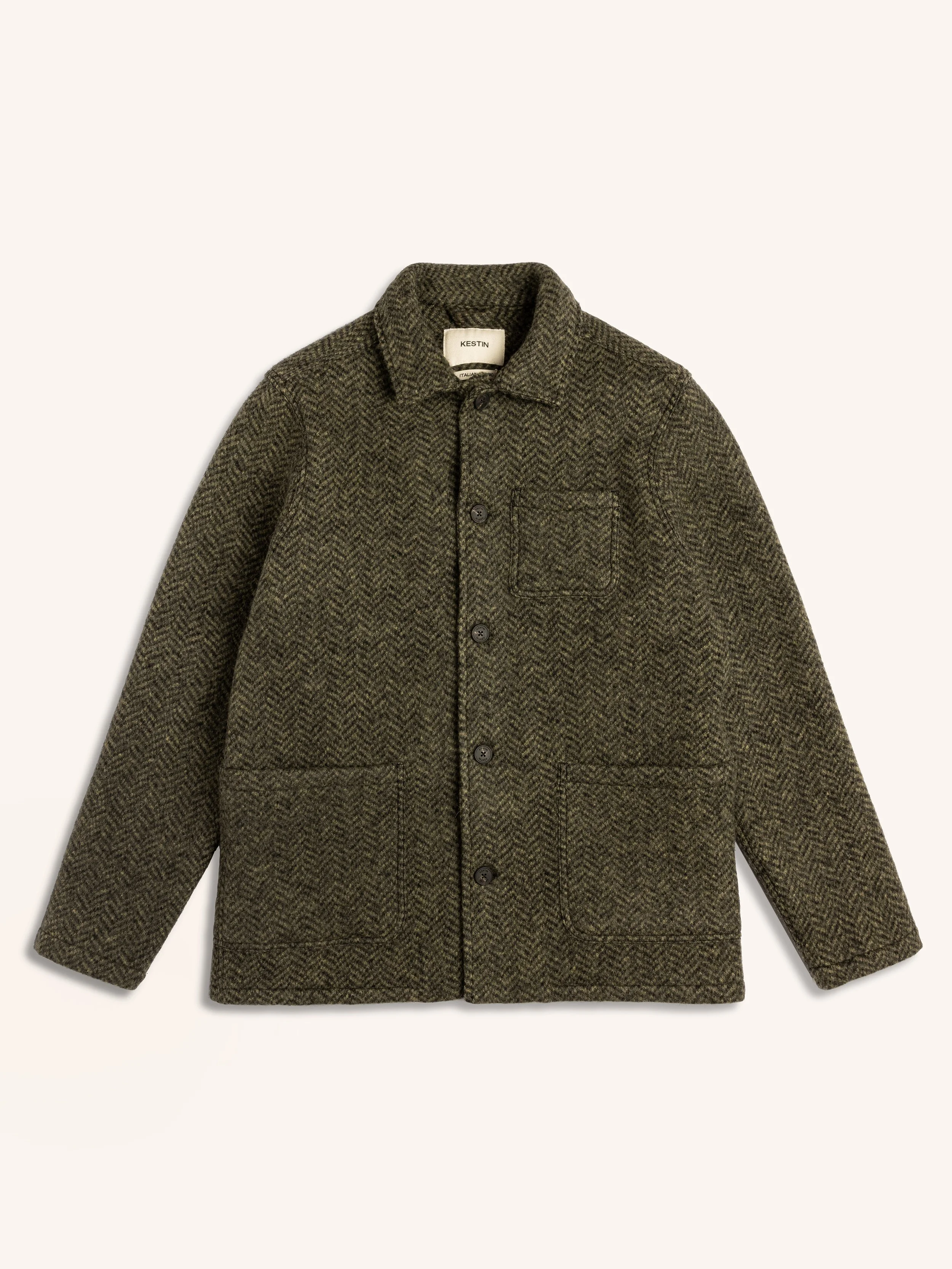 ORMISTON JACKET IN MOSS HERRINGBONE.jpg