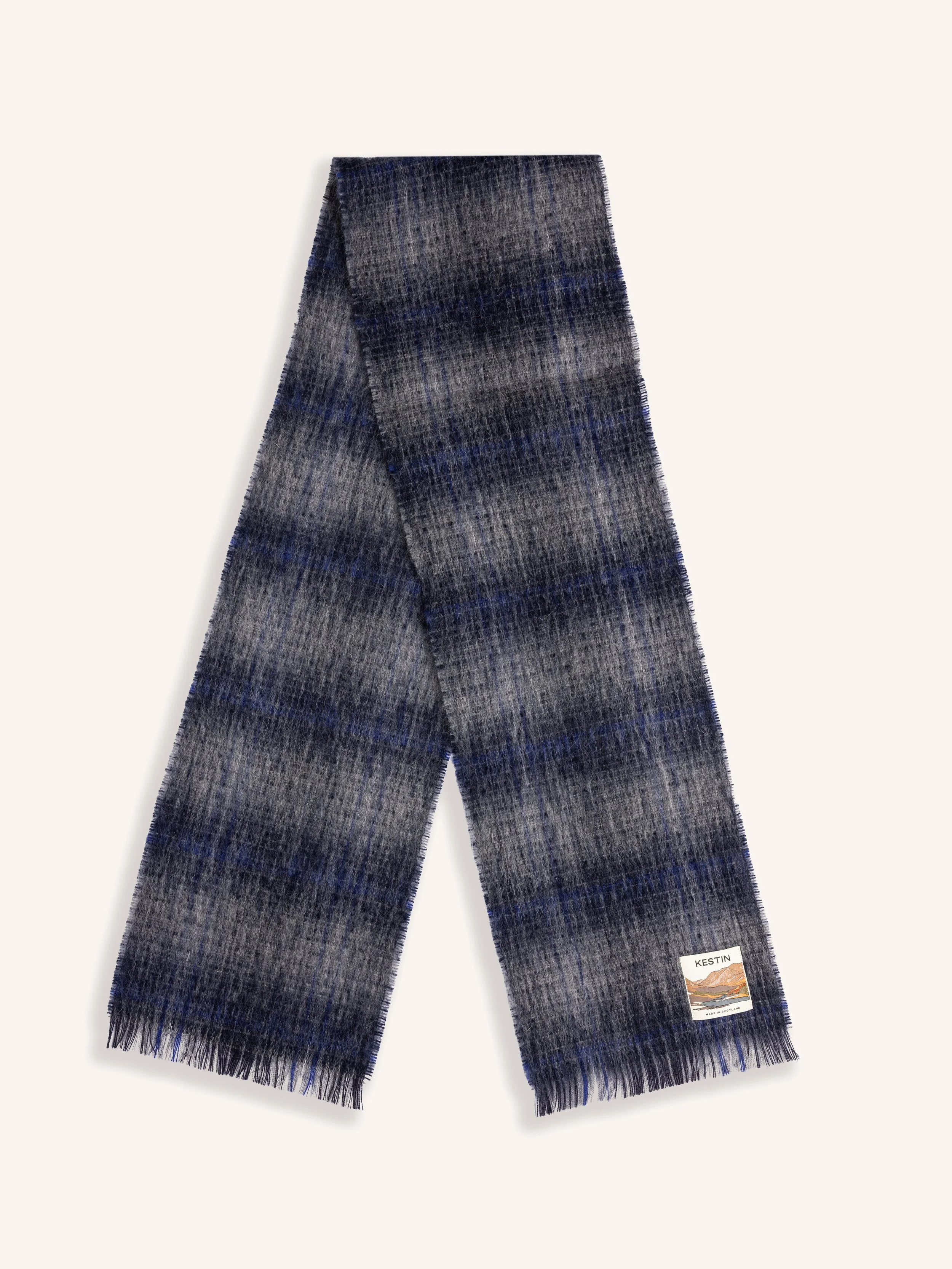 MUIR BRUSHED SCARF IN NAVY CHECK.jpg