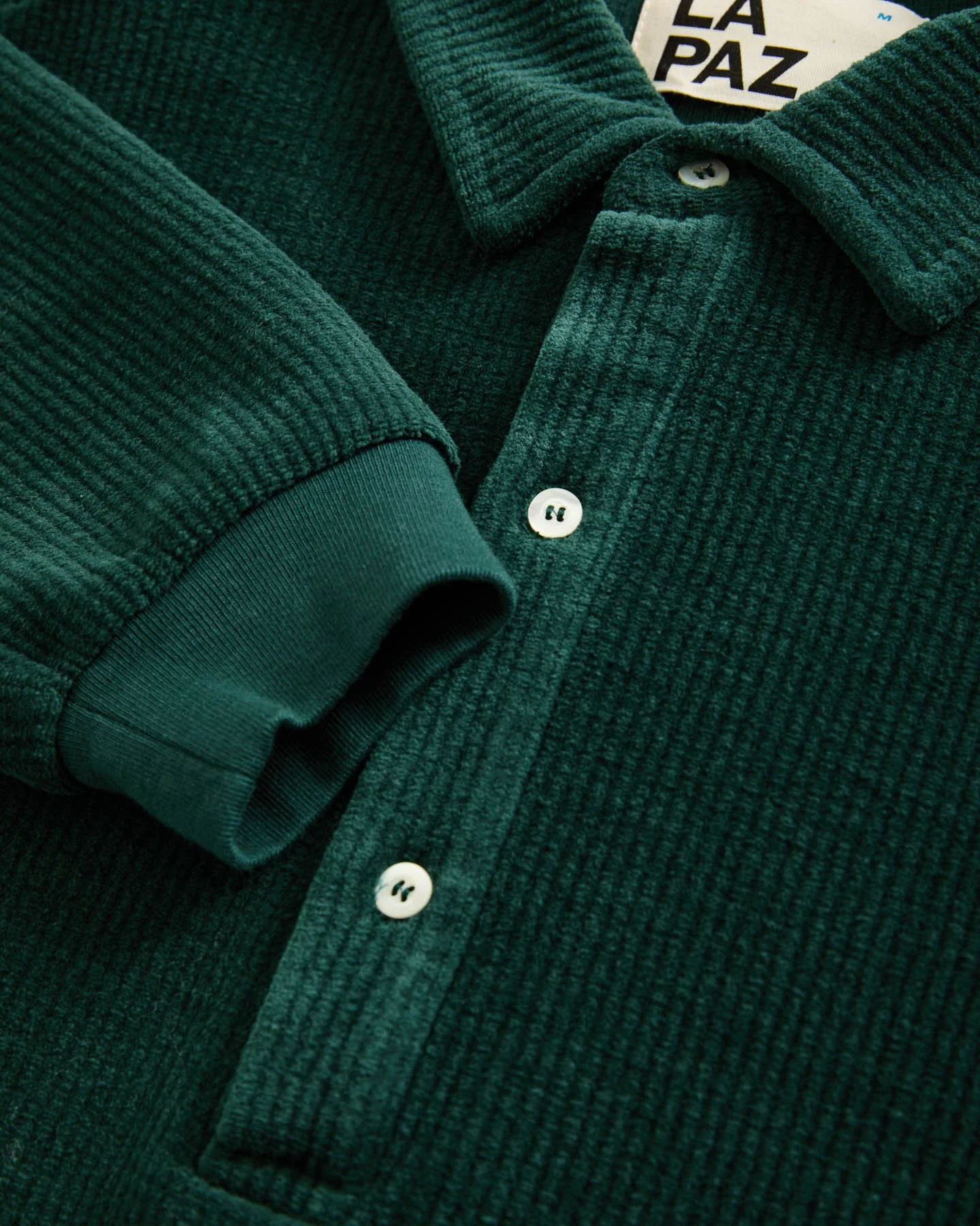 LAPAZ_AW25_MESQUITA_RIBBED_DARK_GREEN_2.jpg