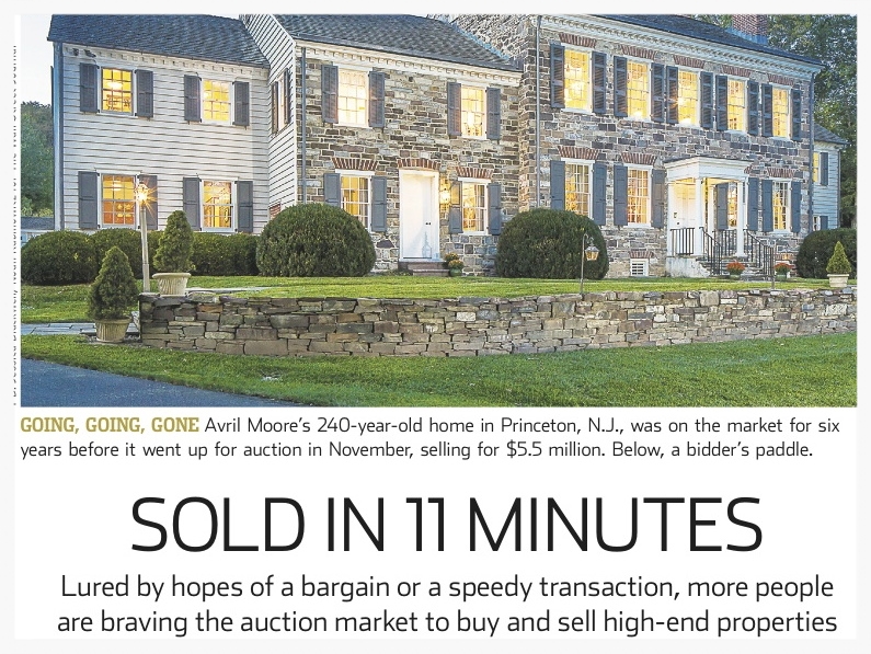 Homes Under the Hammer, The Wall Street Journal