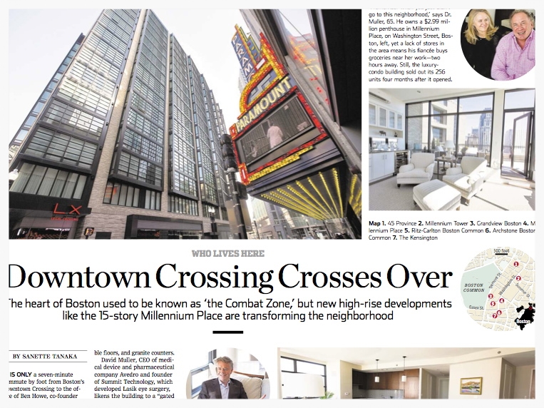 Boston's Downtown Crossing Crosses Over, The Wall Street Journal