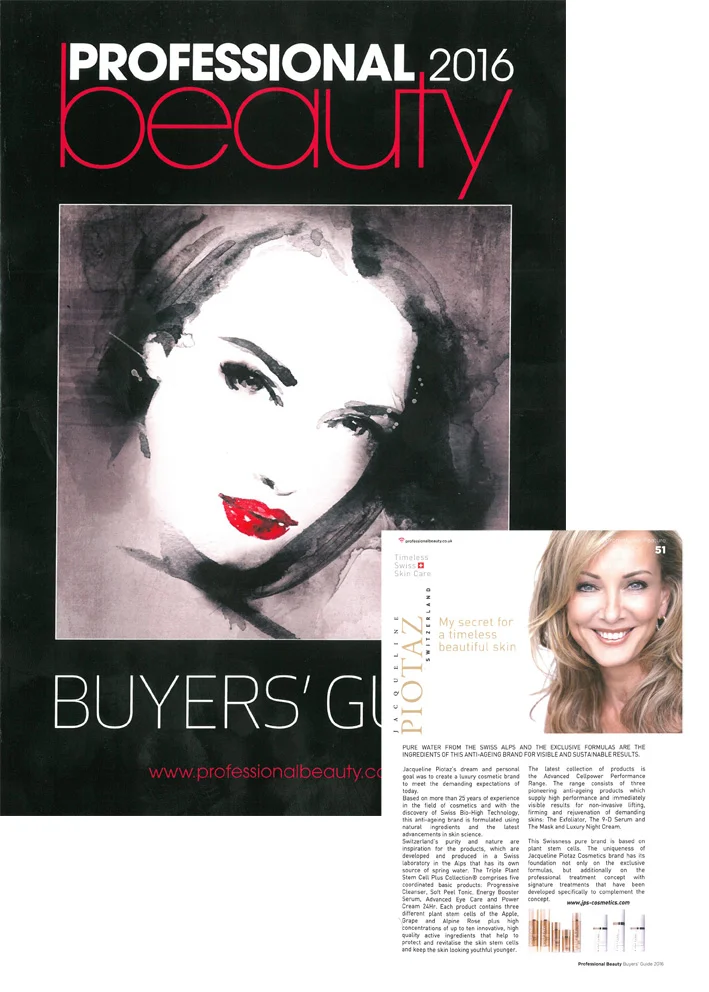 Jacqueline Piotaz Switzerland in Professional Beauty