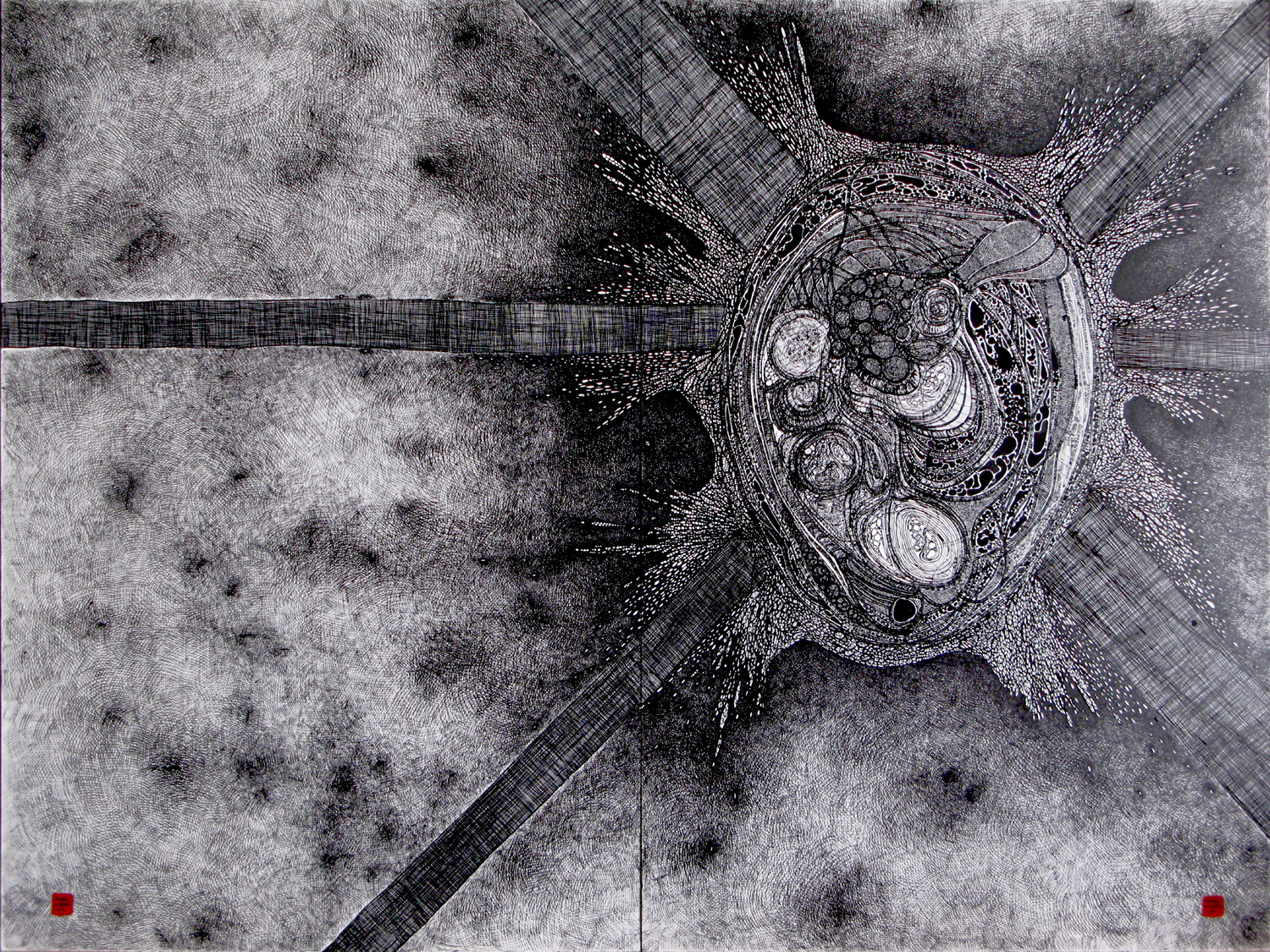 Désintégration d'une cellule et sa multiplication n°2