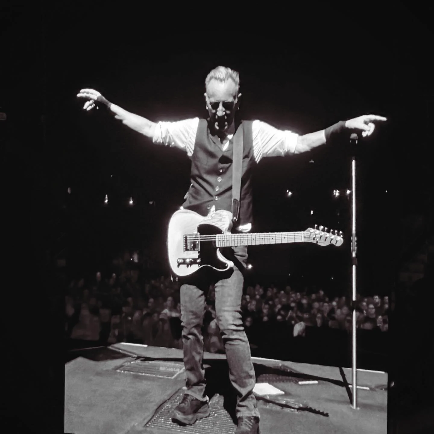 Finally saw the boss!.
@springsteen