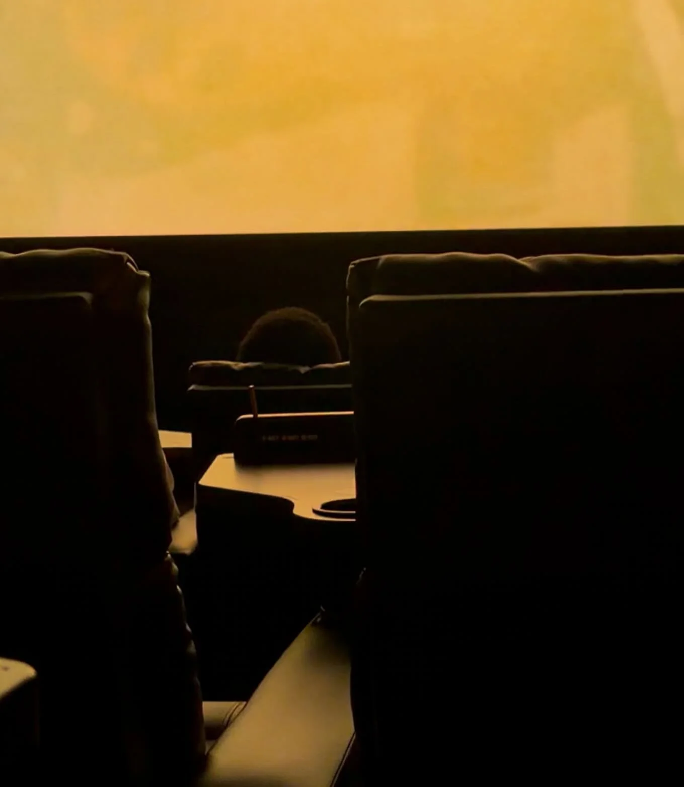 The big screen&hellip;always