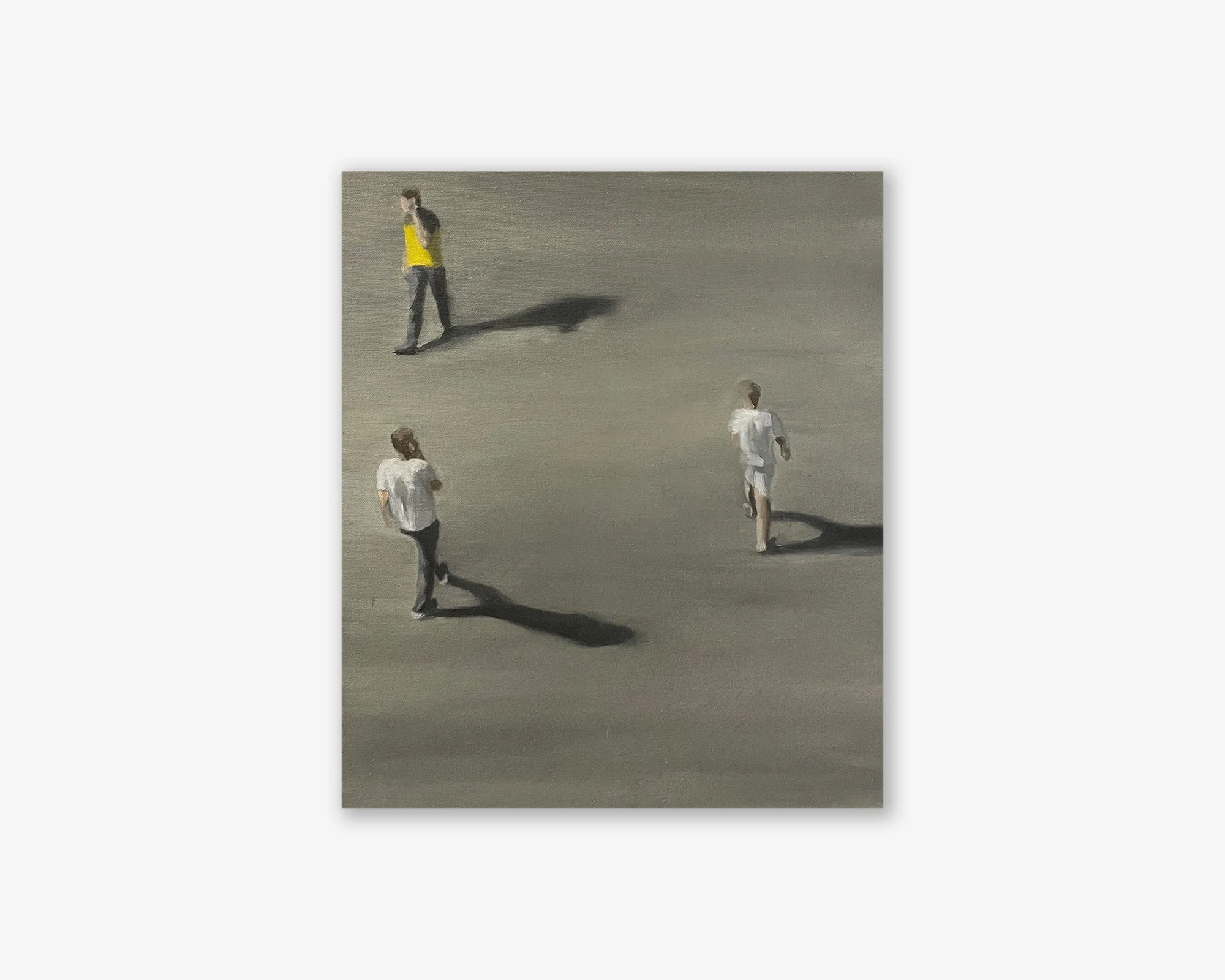 'Marseille #3' . 2023.
Oil on Canvas. 18" x 20"