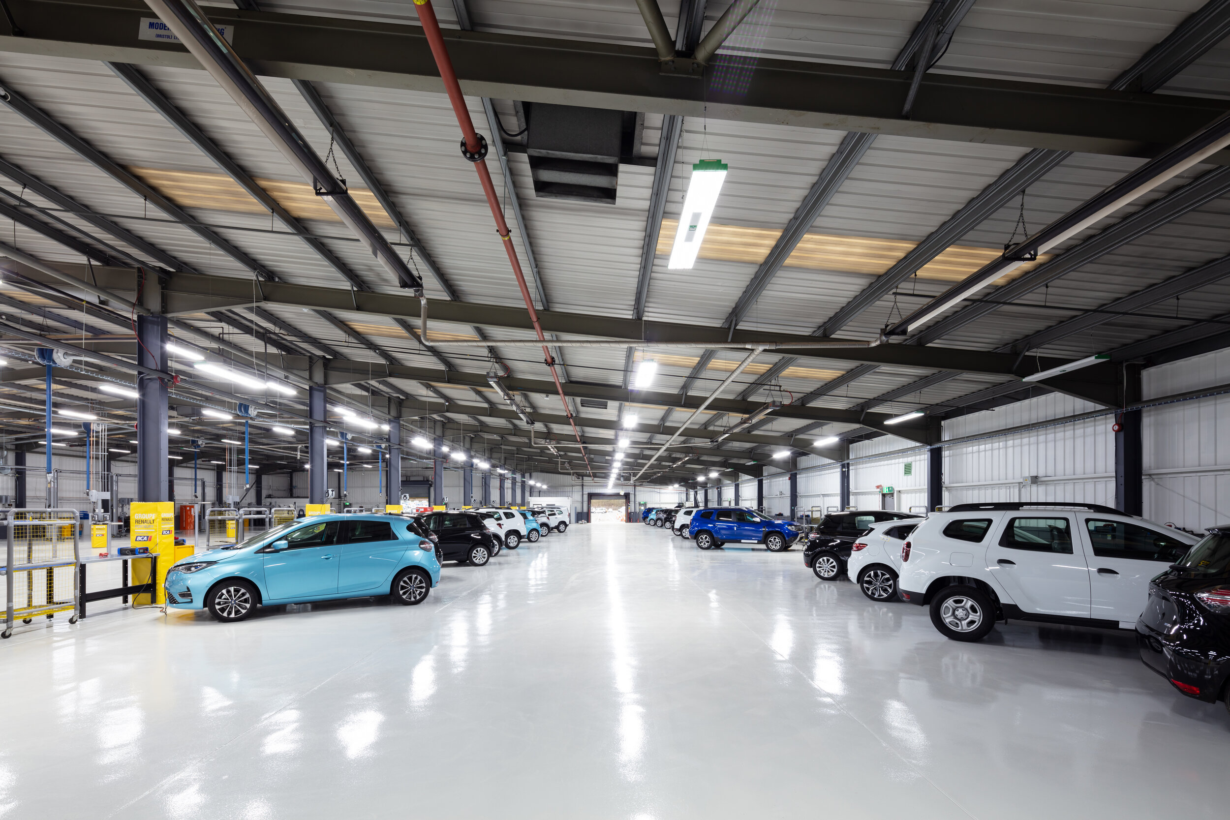  BAC Vehicle Services have recently opened their newly refurbished Renault Import Centre in Portbury. The new facility was designed by Hadfield Cawkwell Davidson with the refurbishment works done by Wordsworth Construction Services. Client: BCA Vehic