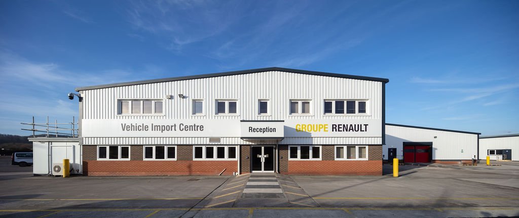  BAC Vehicle Services have recently opened several new buildings at their Renault Import Centre in Portbury. The new facilities were designed by Hadfield Cawkwell Davidson with the refurbishment works done by Wordsworth Construction Services, and inc