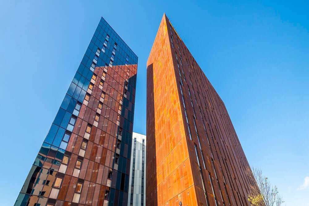 Enhanced Safety &amp; Sustainability at Parkway Gate, Manchester;
The Unite Students development has benefited from a &pound;38 million investment towards its refurbishment. There were significant alterations made to the outer shell of the building f