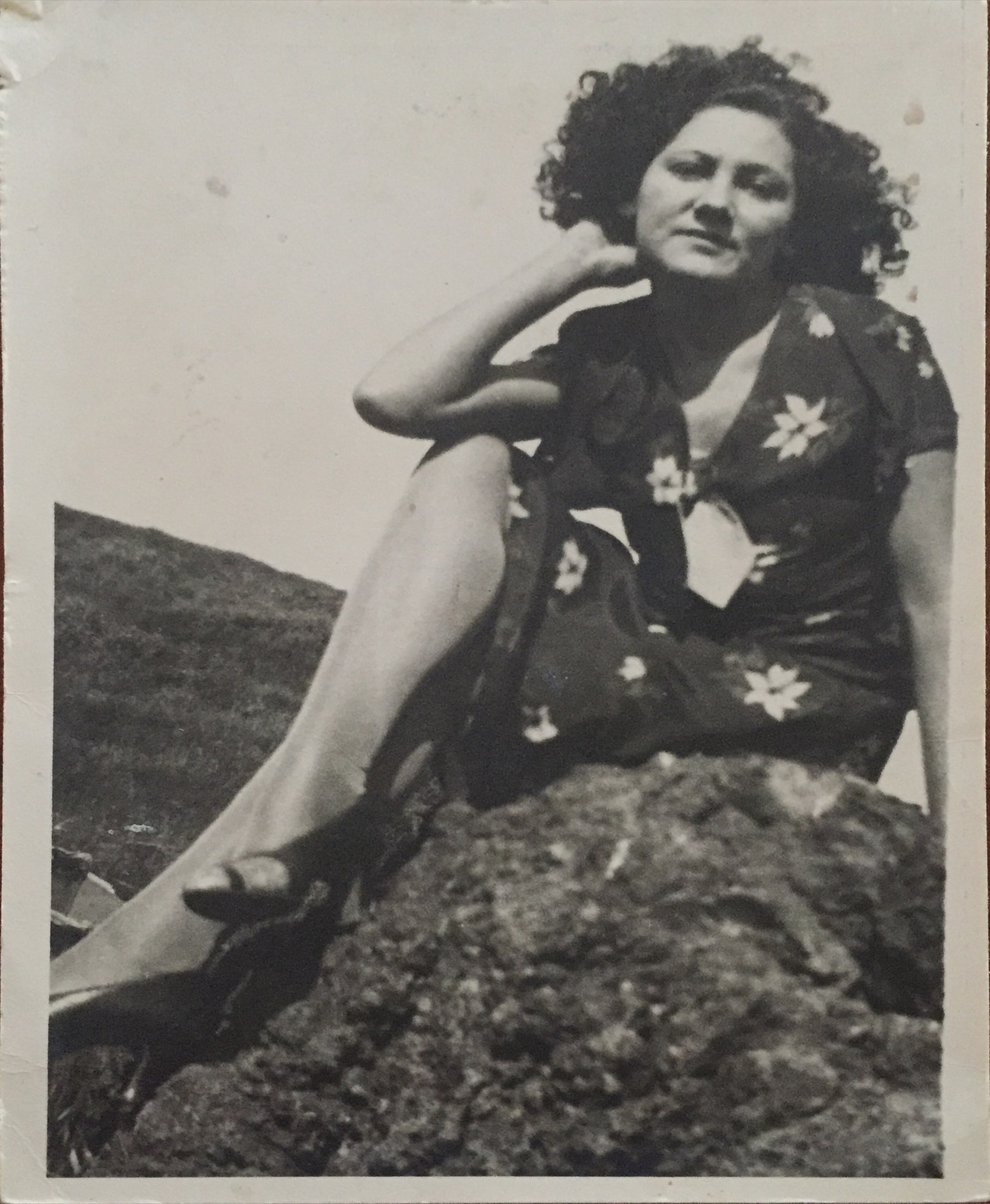 Photograph taken and developed by my Mom of my Grandmother.