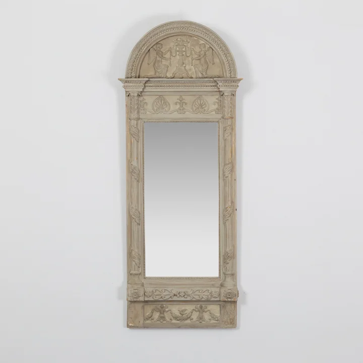 Empire Mirror Signed Petter Gustaf Bylander