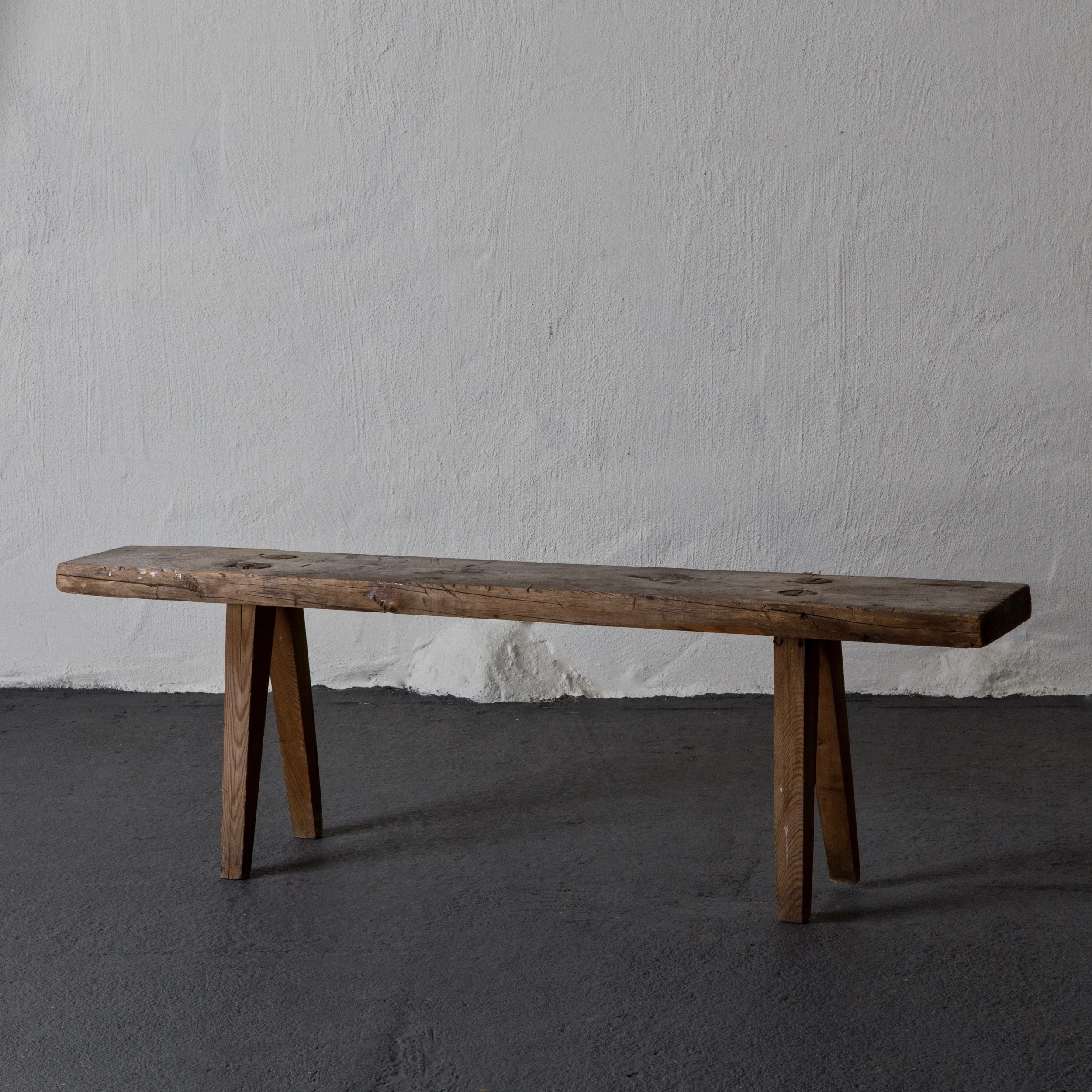 Bench Swedish Rustic 19th Century Sweden