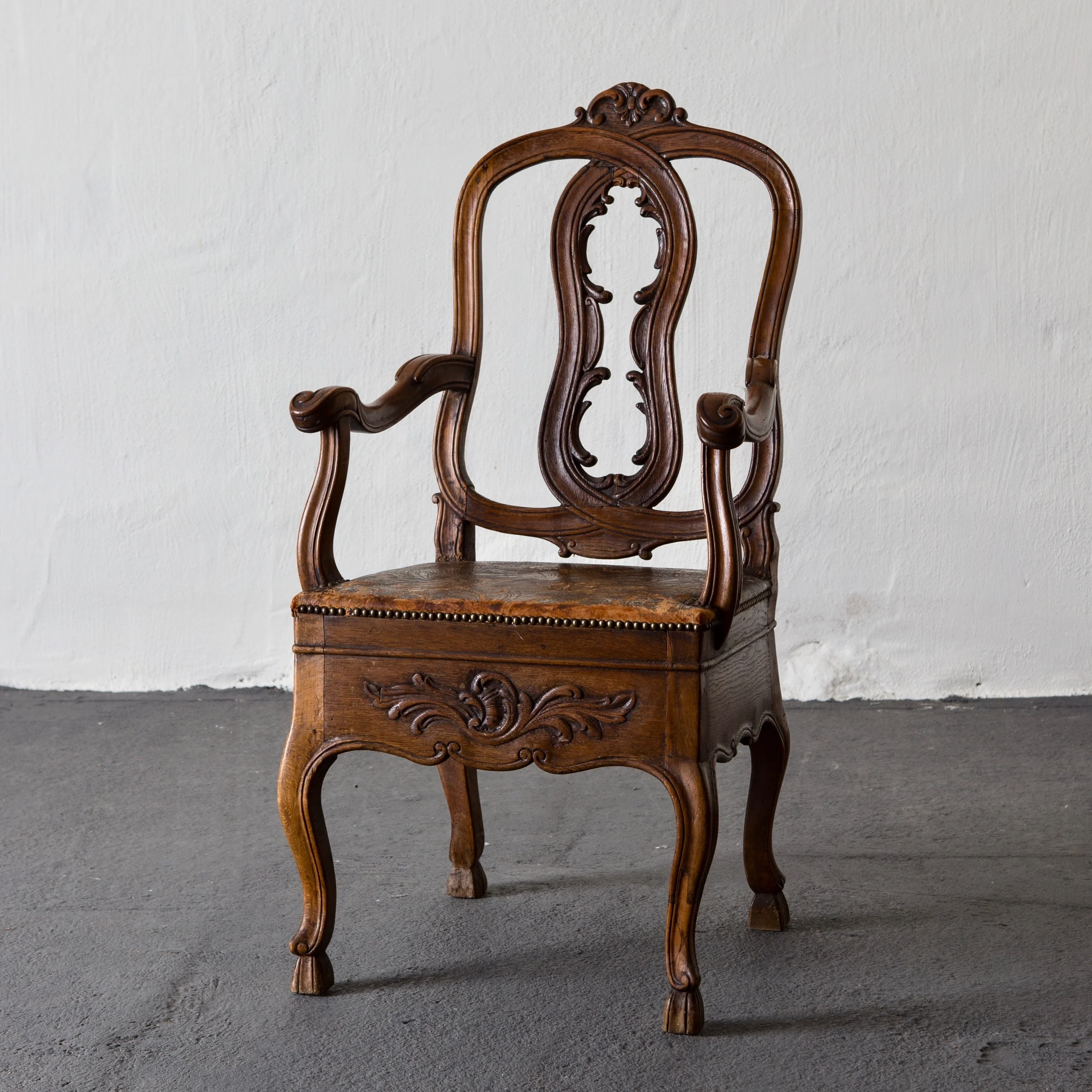 Armchair Danish 18th Century Rococo Denmark