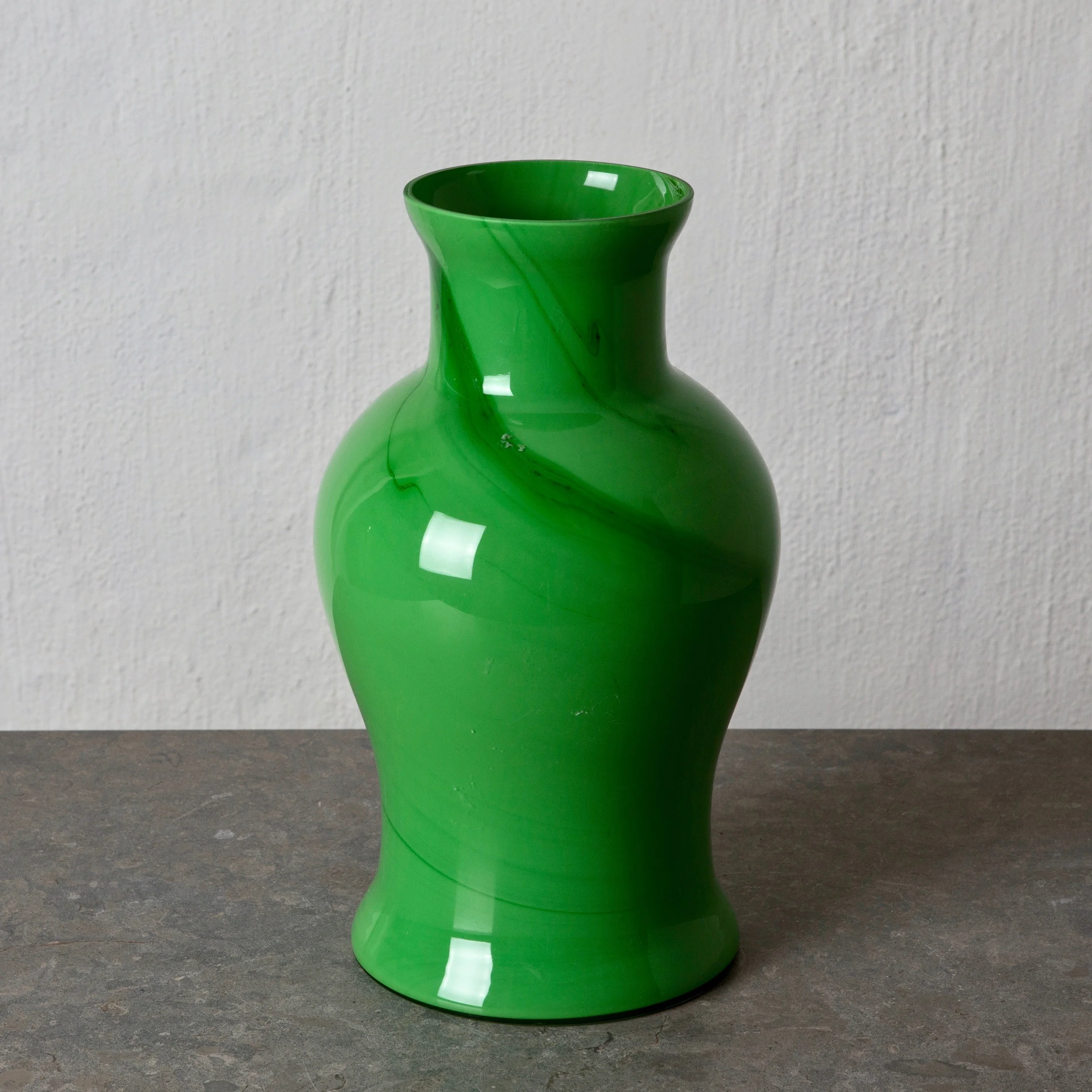 Vase Murano Green Italy