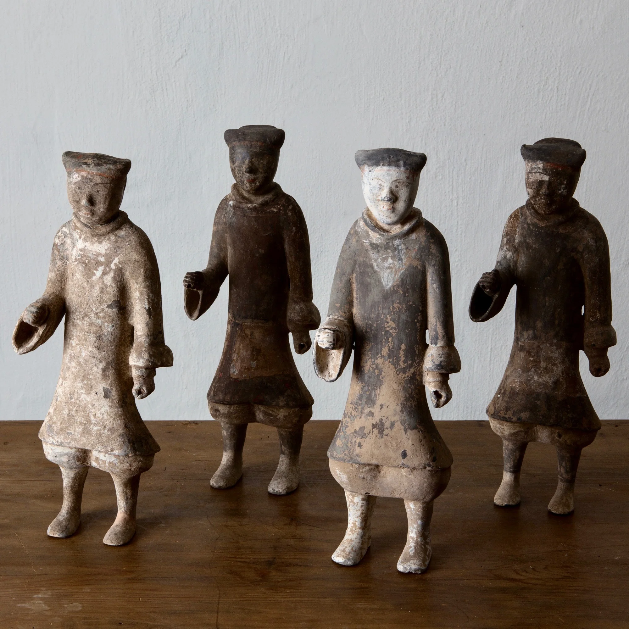 Terracotta Warriors Set of 4 Han Period China