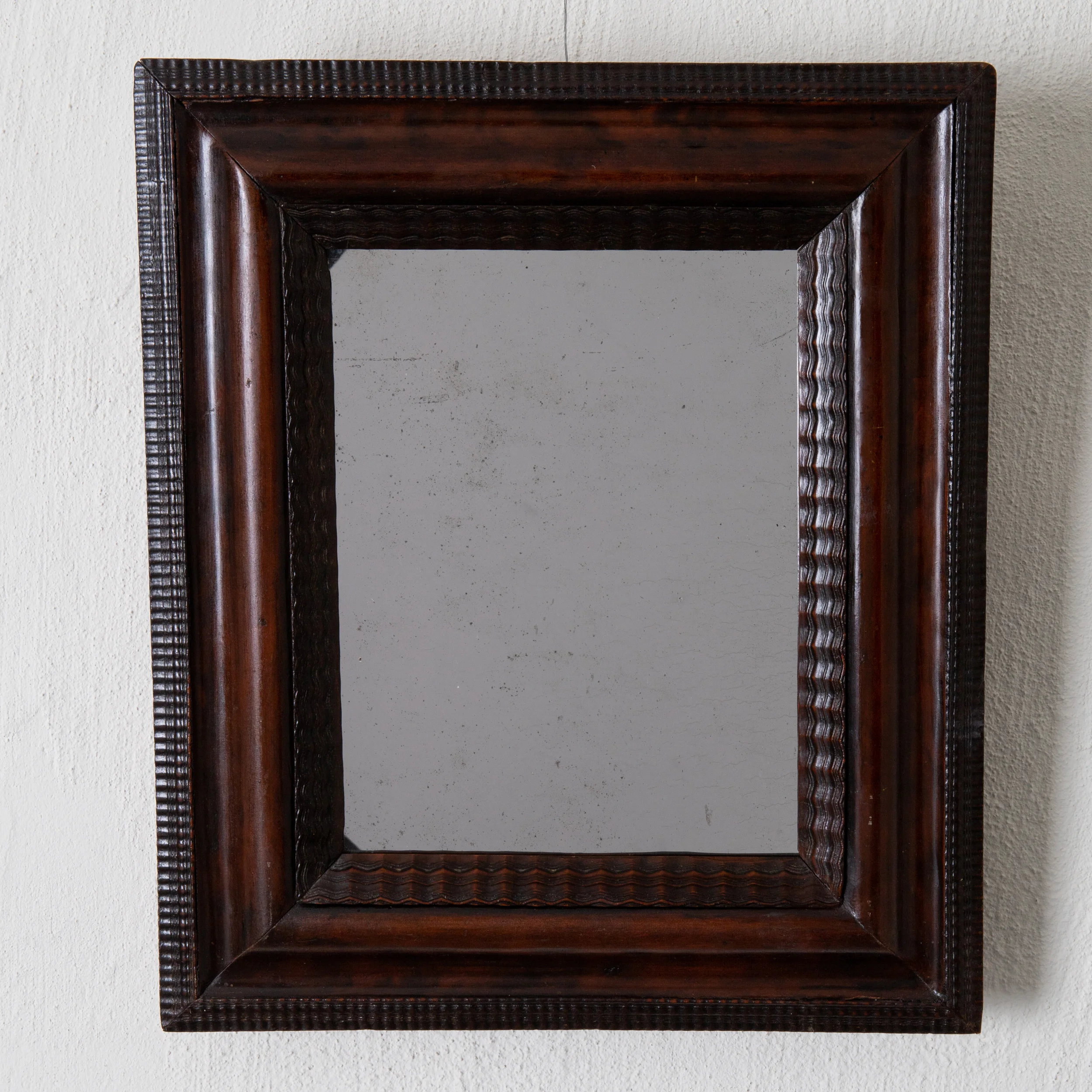 Mirror Baroque Walnut Sweden