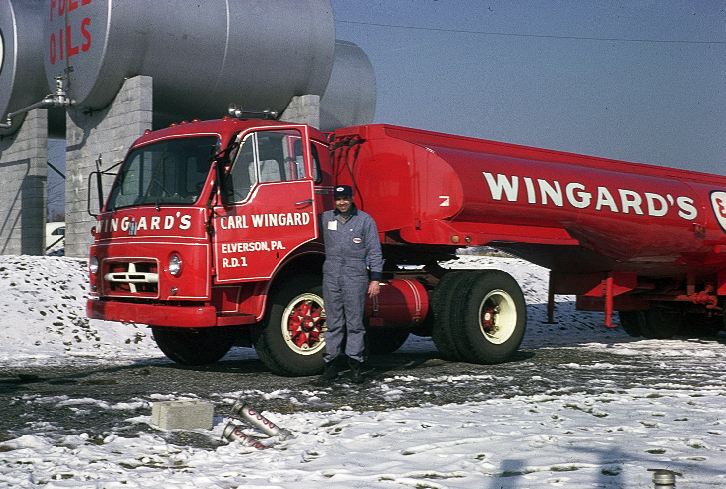 Elverson PA winter for Carl Wingard Inc.