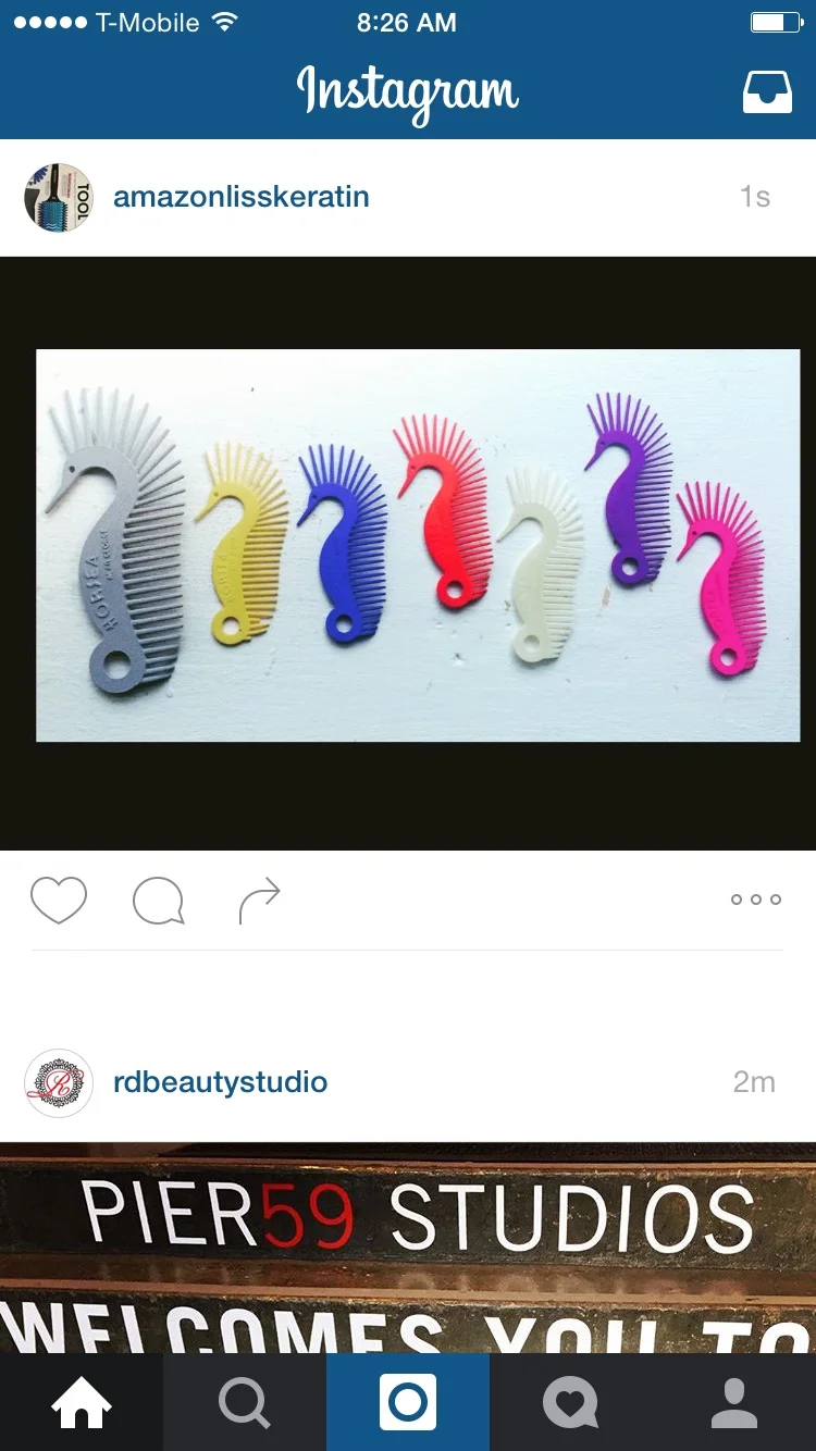 Seahorse comb.