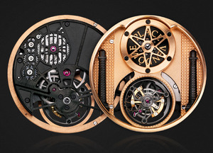 Edgy Watchmakers' Material Links Time and Space