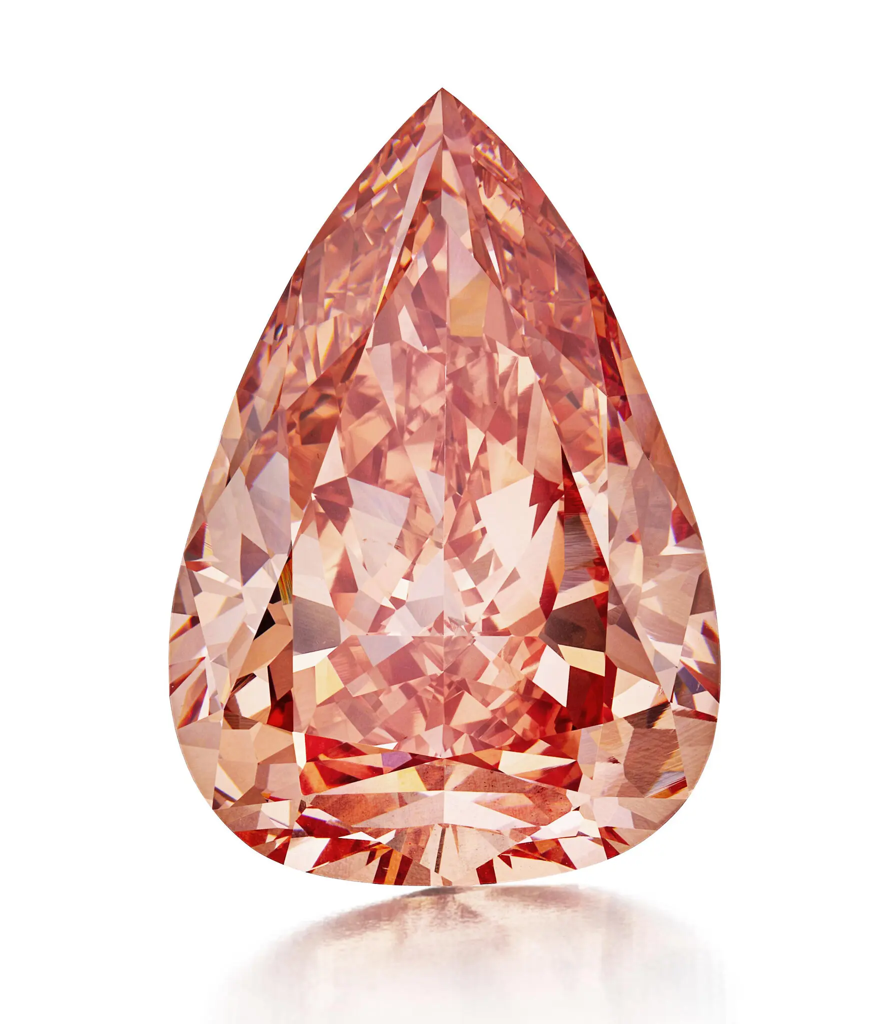 NYT, Desert rose pear shaped diamond