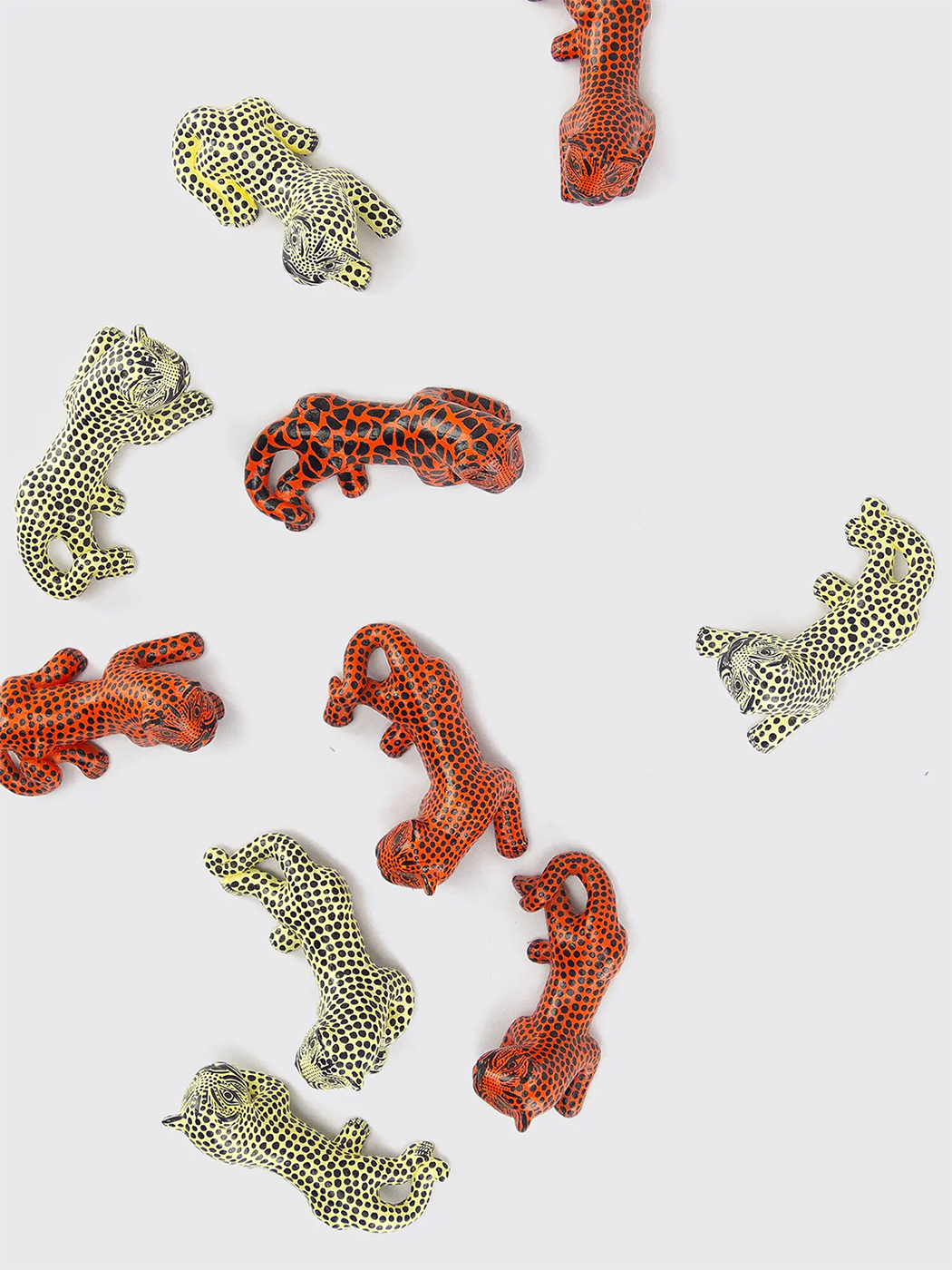 Who Says Luxury Gifts Have to Cost A lot by Victoria Gomelsky for The New York Times, hand-painted clay jaguars