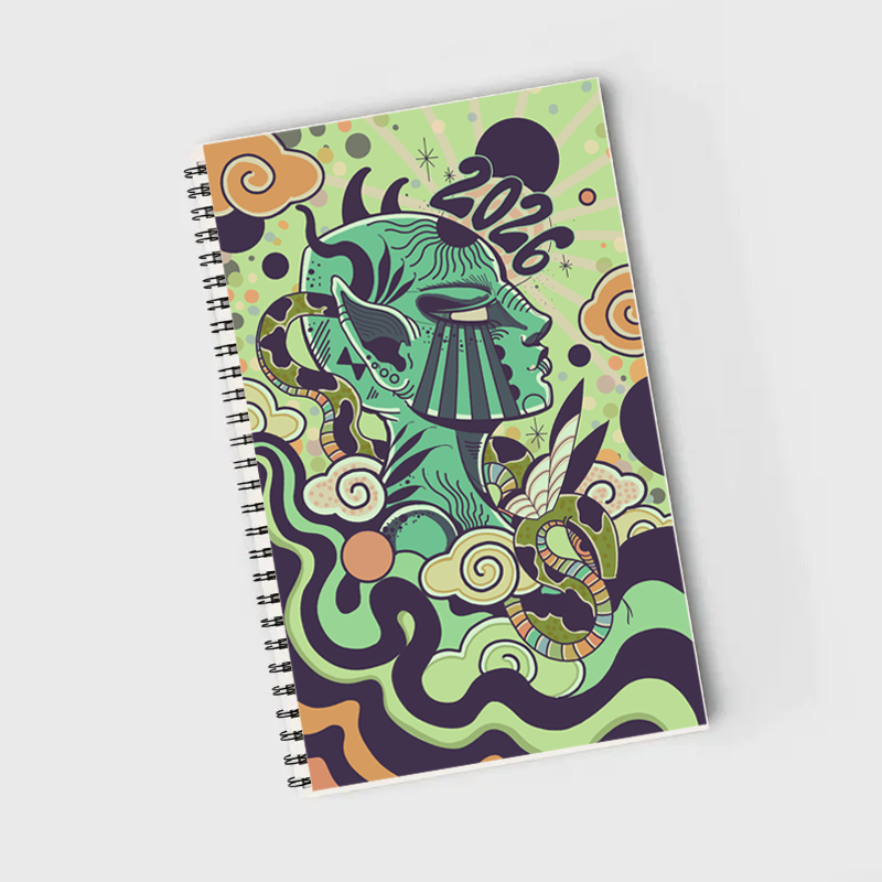 Eight Coins Planner Cover