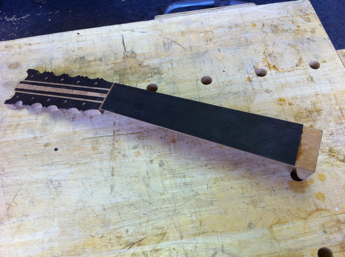 Ebony fingerboard