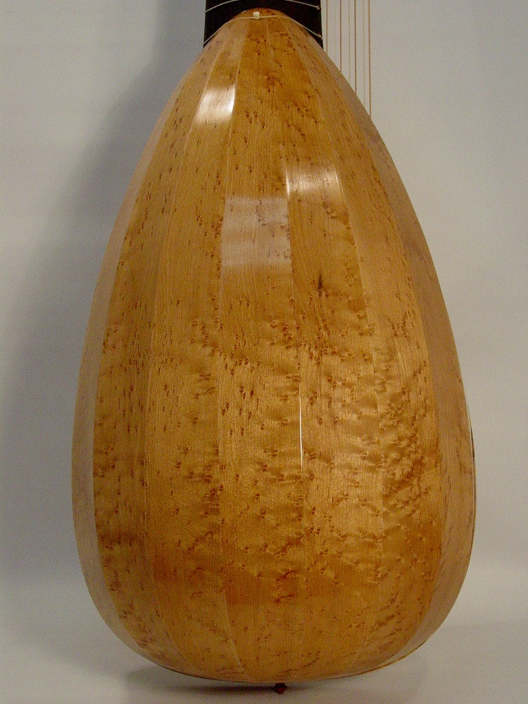 Bird's-eye maple back