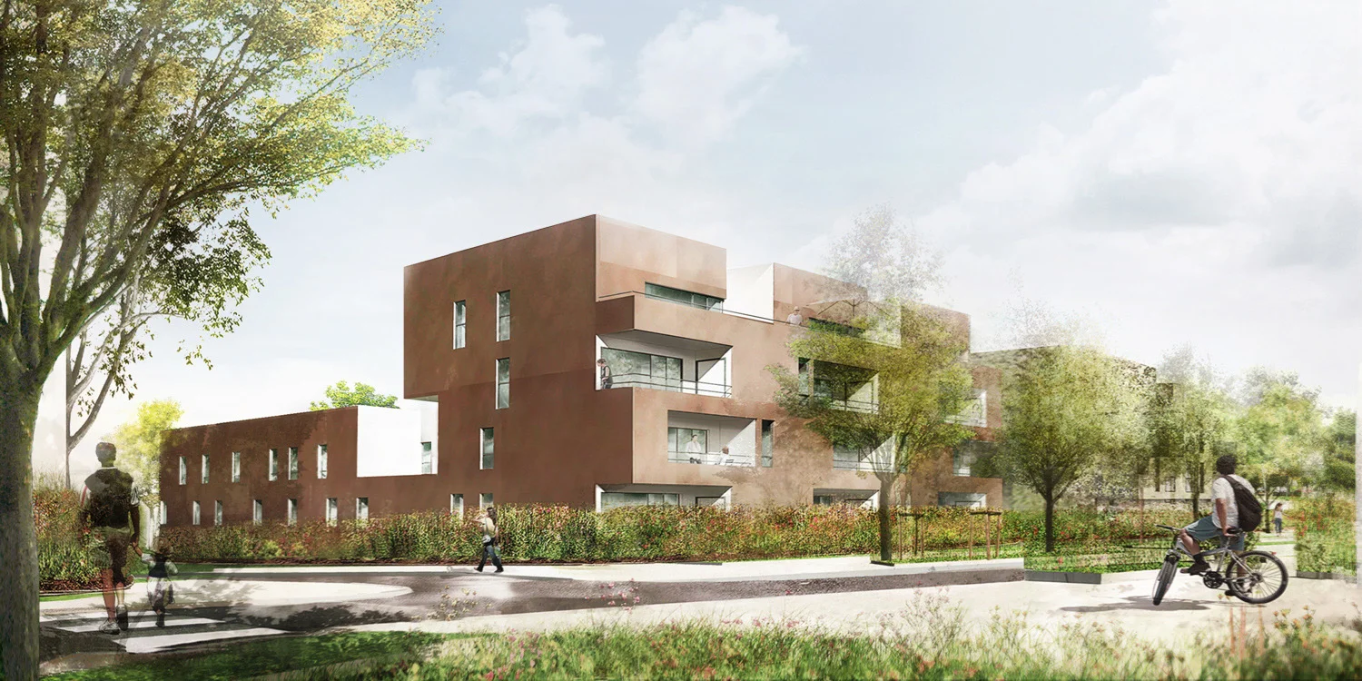 PERSPECTIVE DE L'ILÔT C