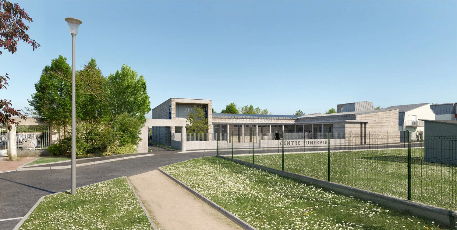 PERSPECTIVE DEPUIS LA RUE