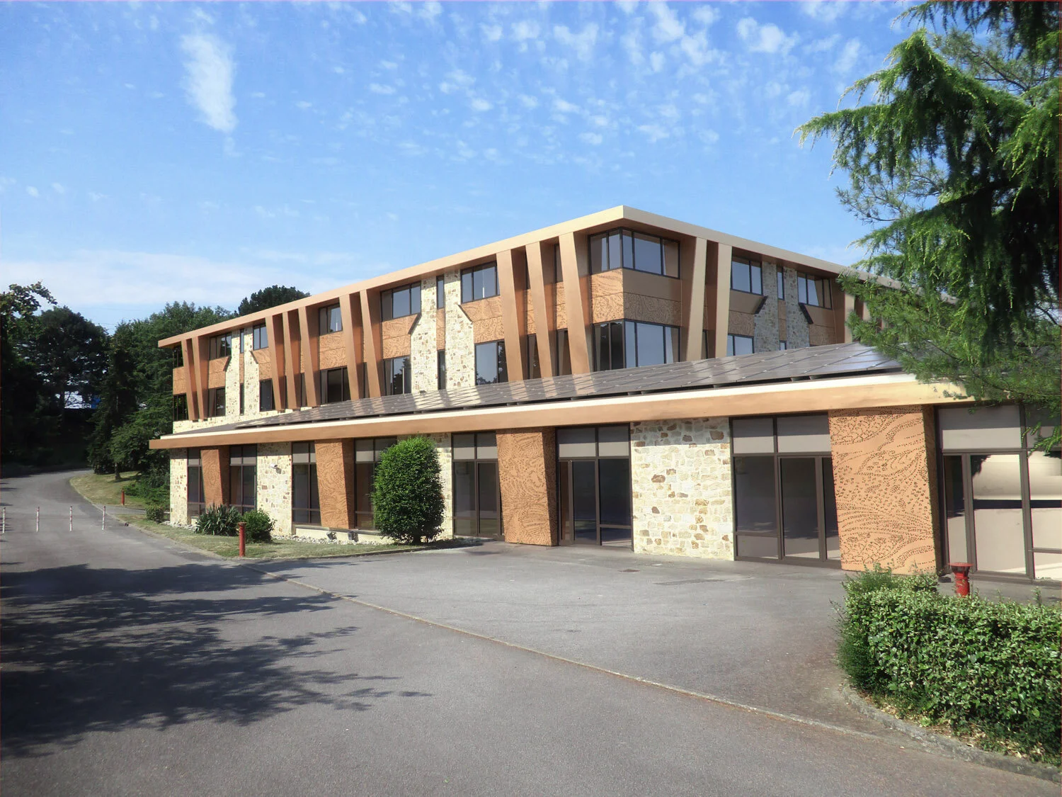 PERSPECTIVE DEPUIS LA RUE