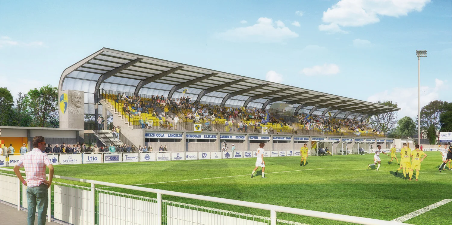 PERSPECTIVE DE LA TRIBUNE D’HONNEUR