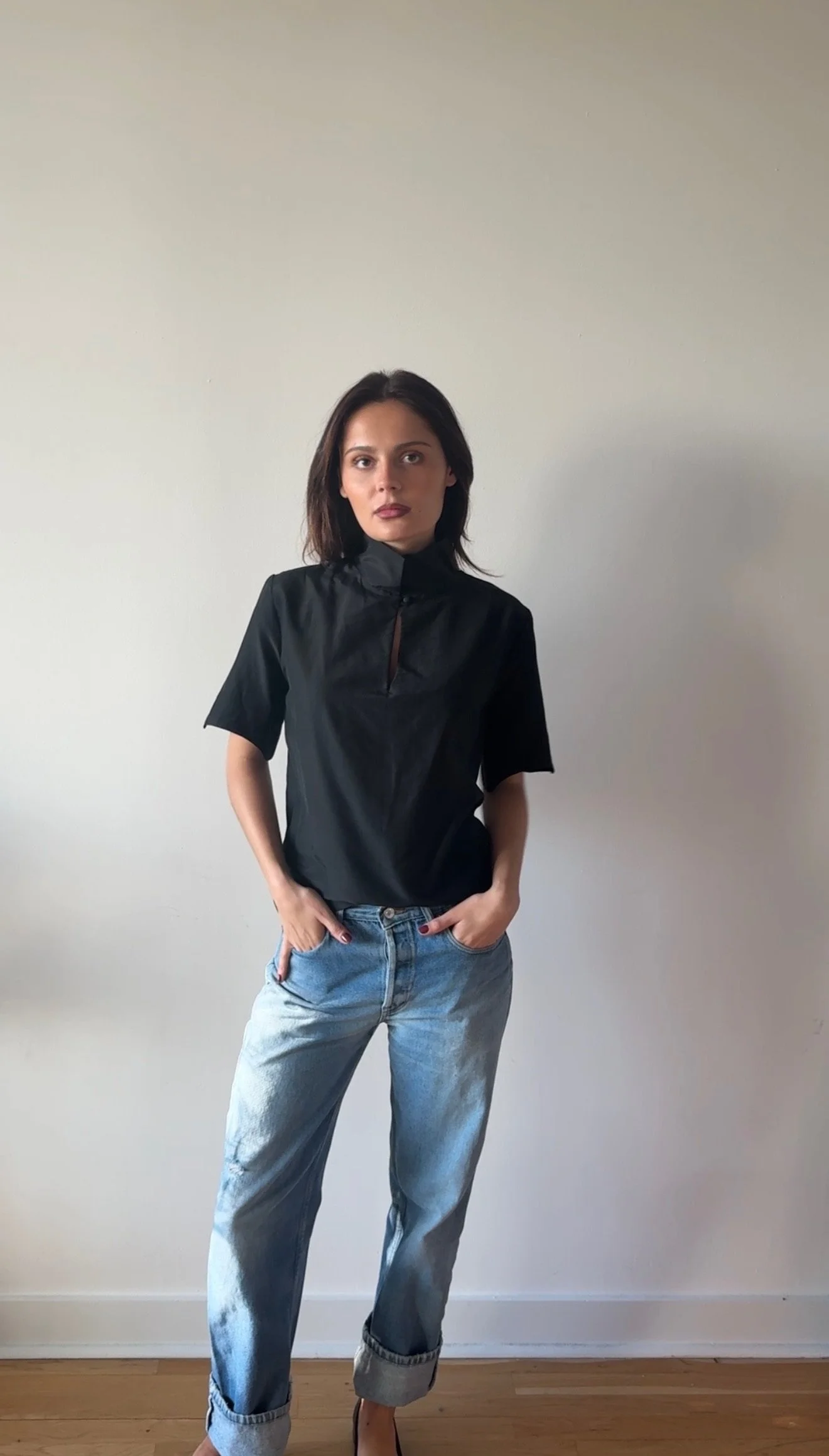 Semi Sweet Summer Top in Black
