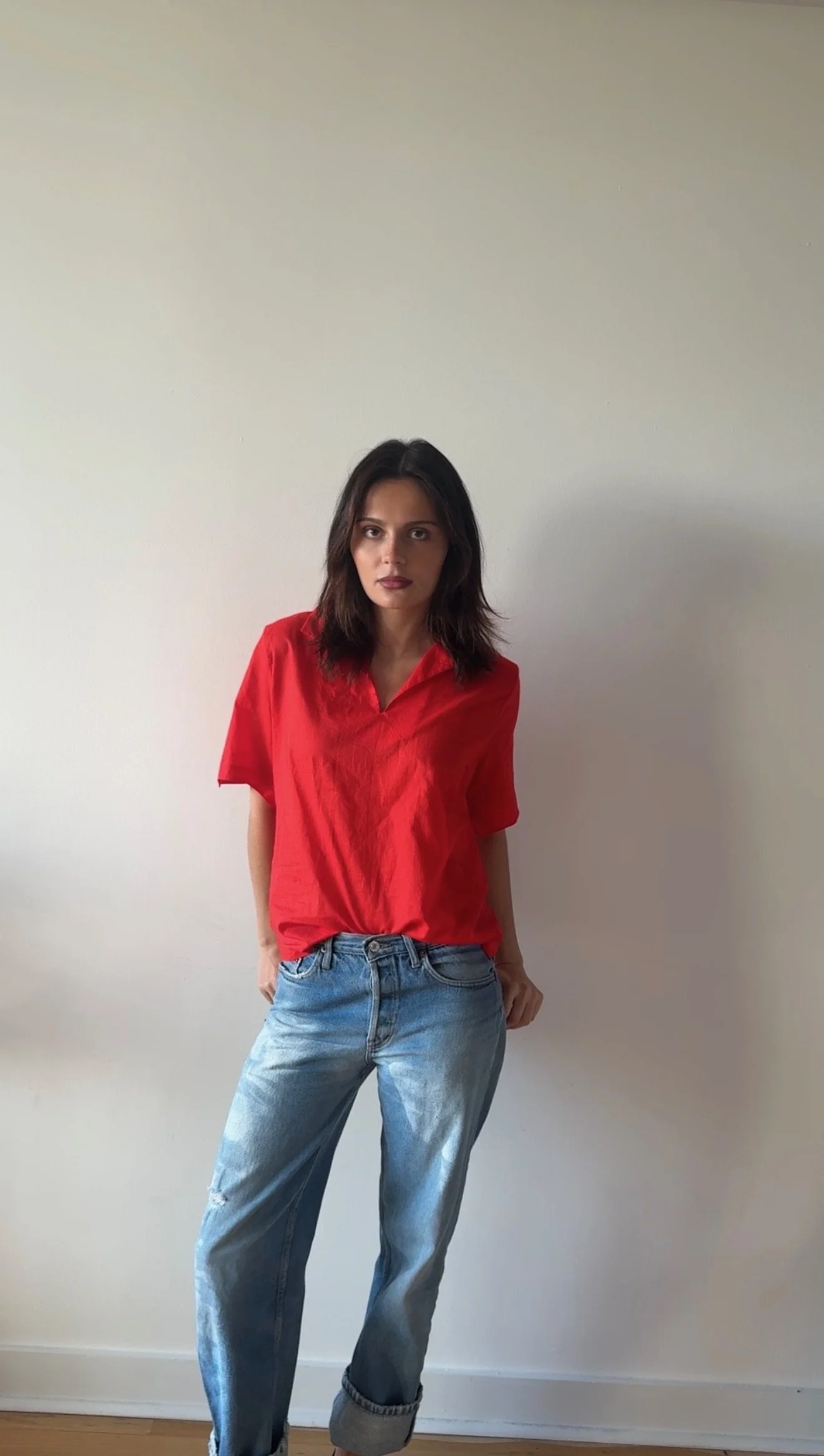 Semi Sweet Summer Top in Red Orange