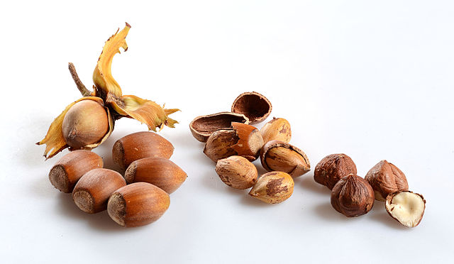 Hazlenuts are another honest nut. (by Simon A. Eugster via a CC 3.0 )