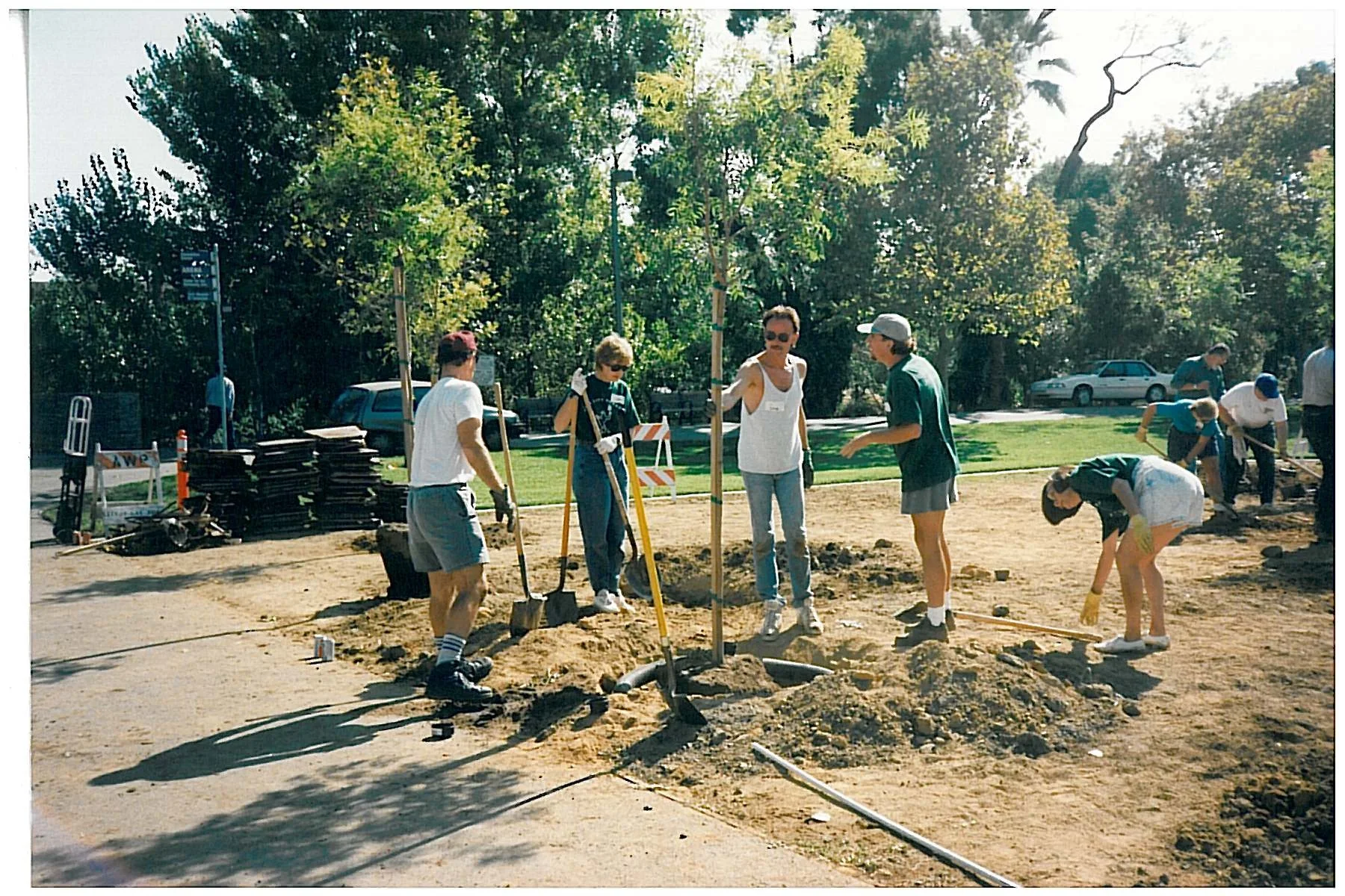 AIDS Memorial Grove Planting - 1995