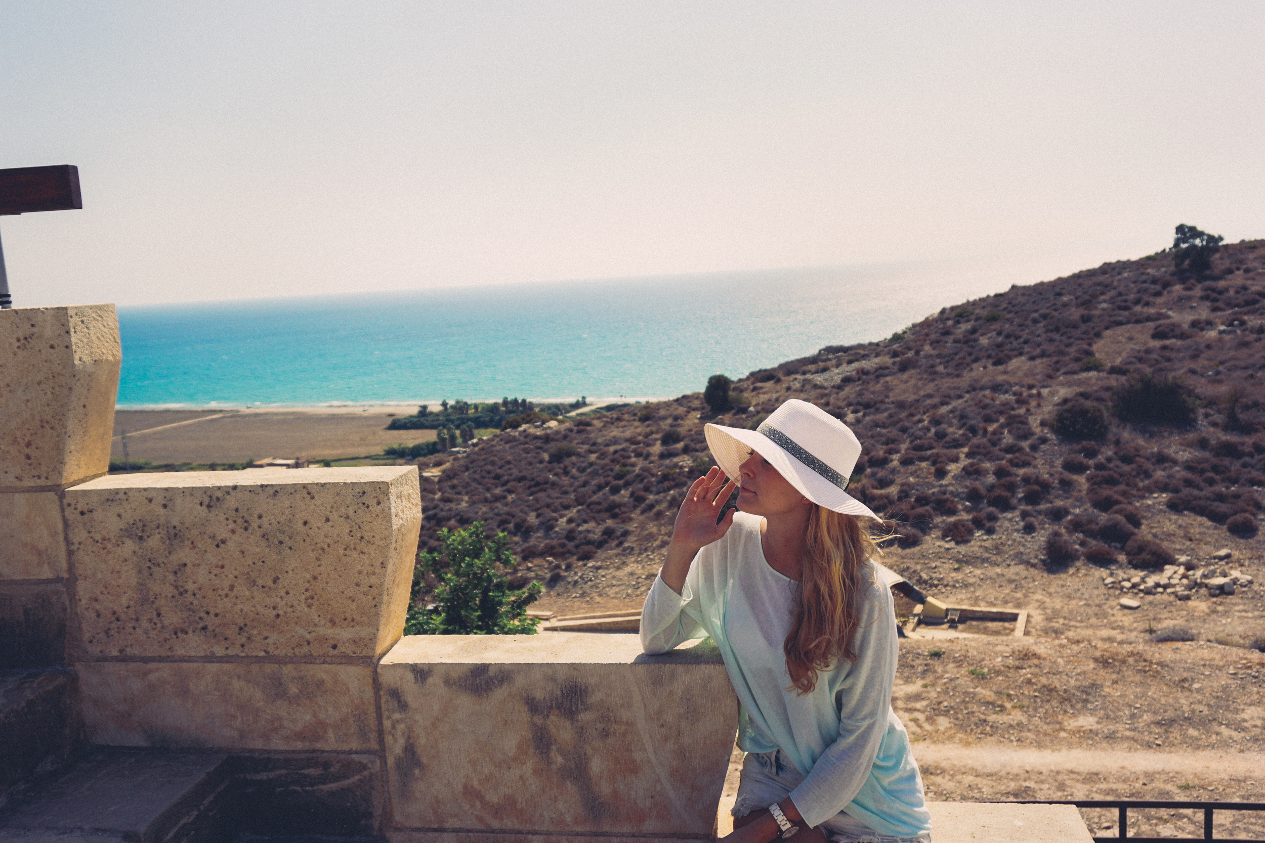 Cyprus Kourion Theatre Beach