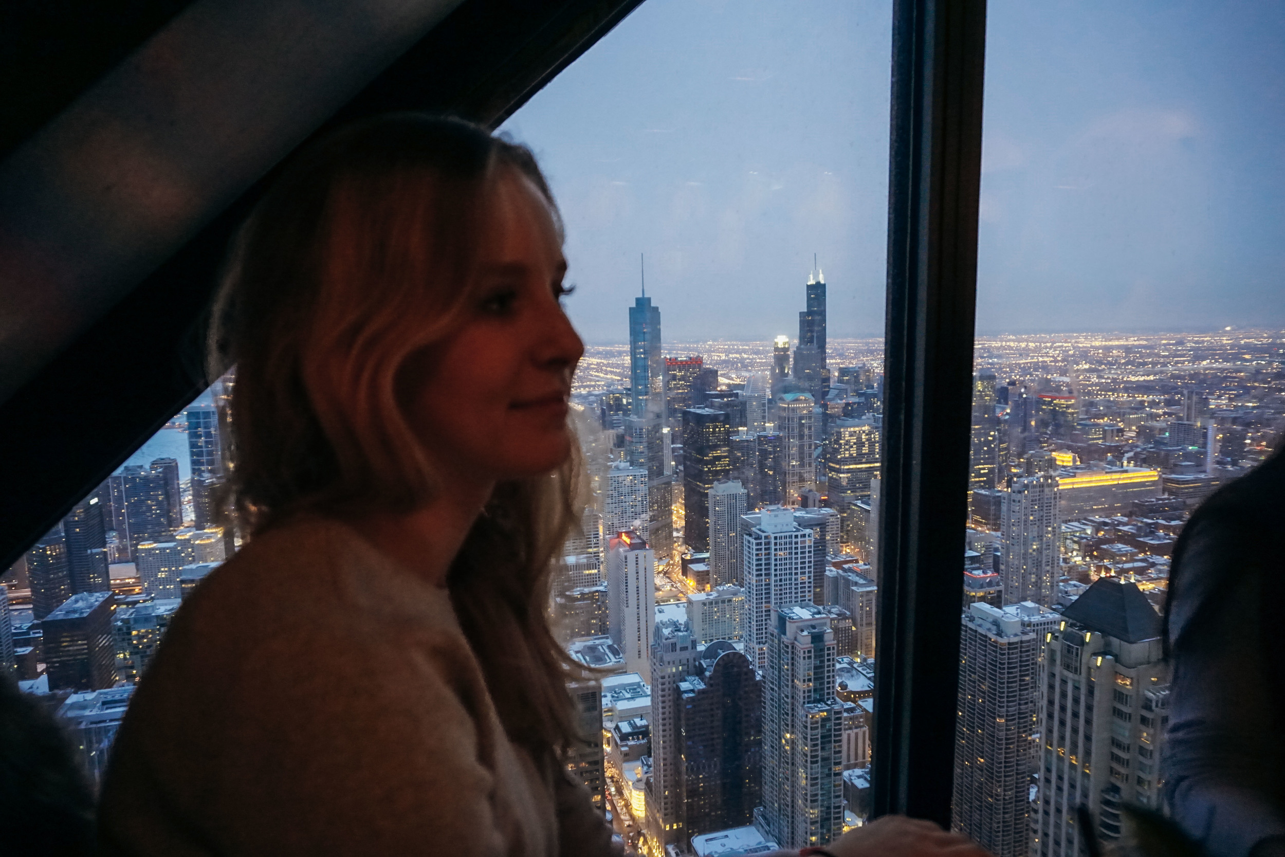 John Hancock Center, 360 skyscraper views. Chicago, United states of America.