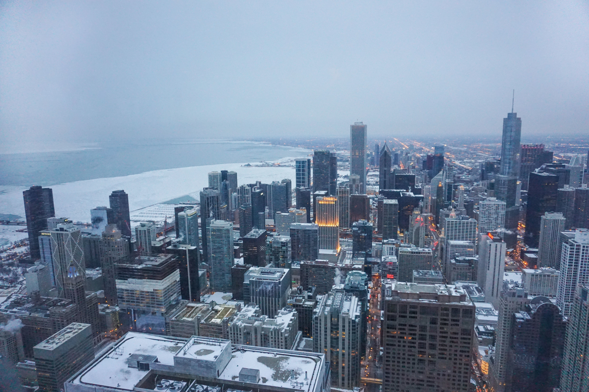 John Hancock Center, 360 skyscraper views. Chicago, United states of America.