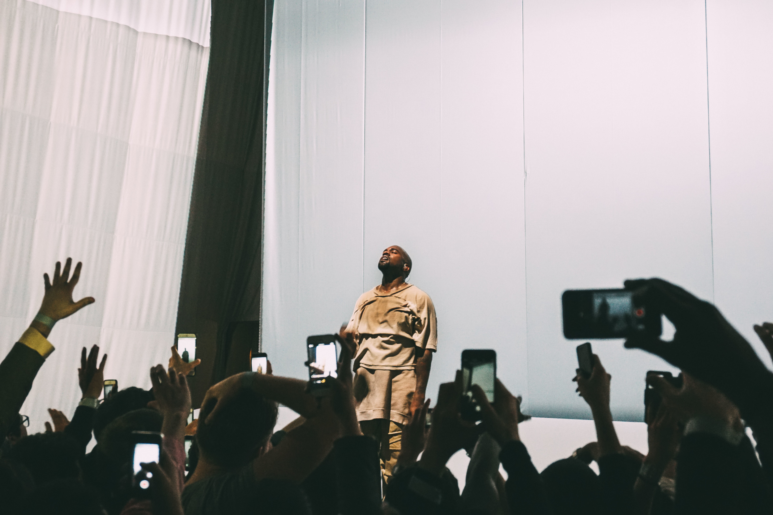 Kanye West at Foundation Louis Vuitton