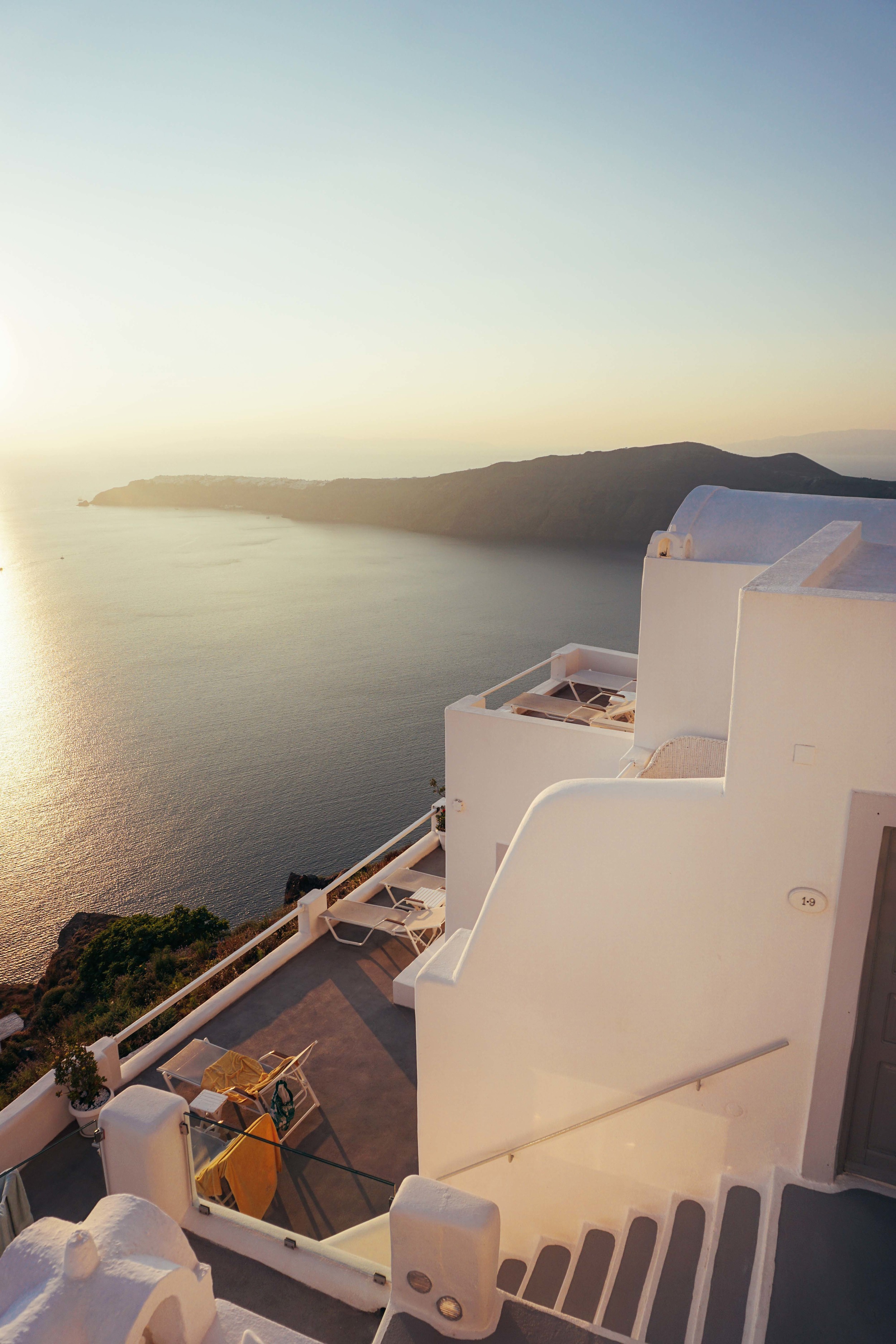 Greece, Santorini, Imerovigli Sunset